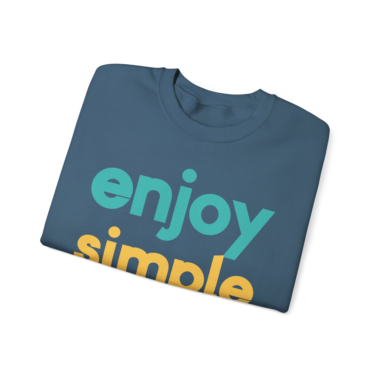 Enjoy Simple Things Unisex Heavy Blend™ Crewneck Sweatshirt