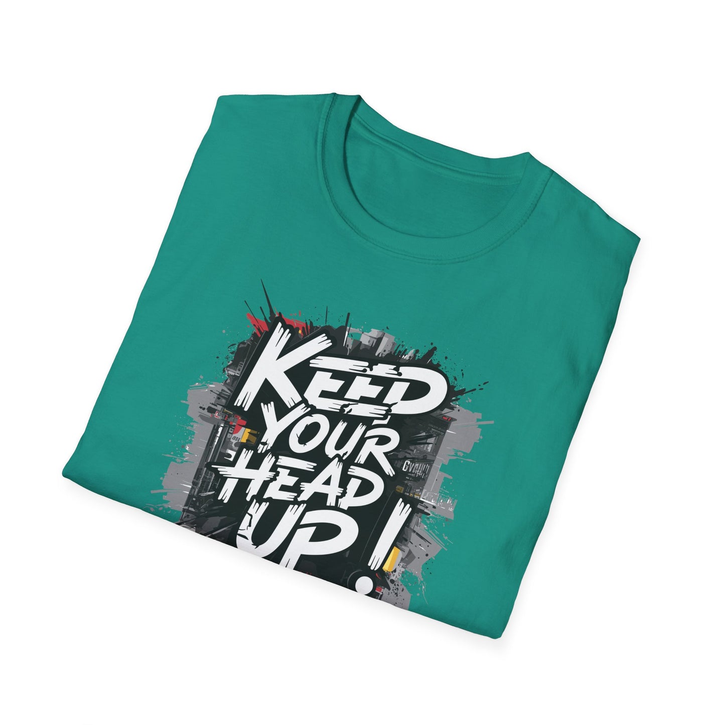 Keep Your Head Up ! Unisex Softstyle T-Shirt