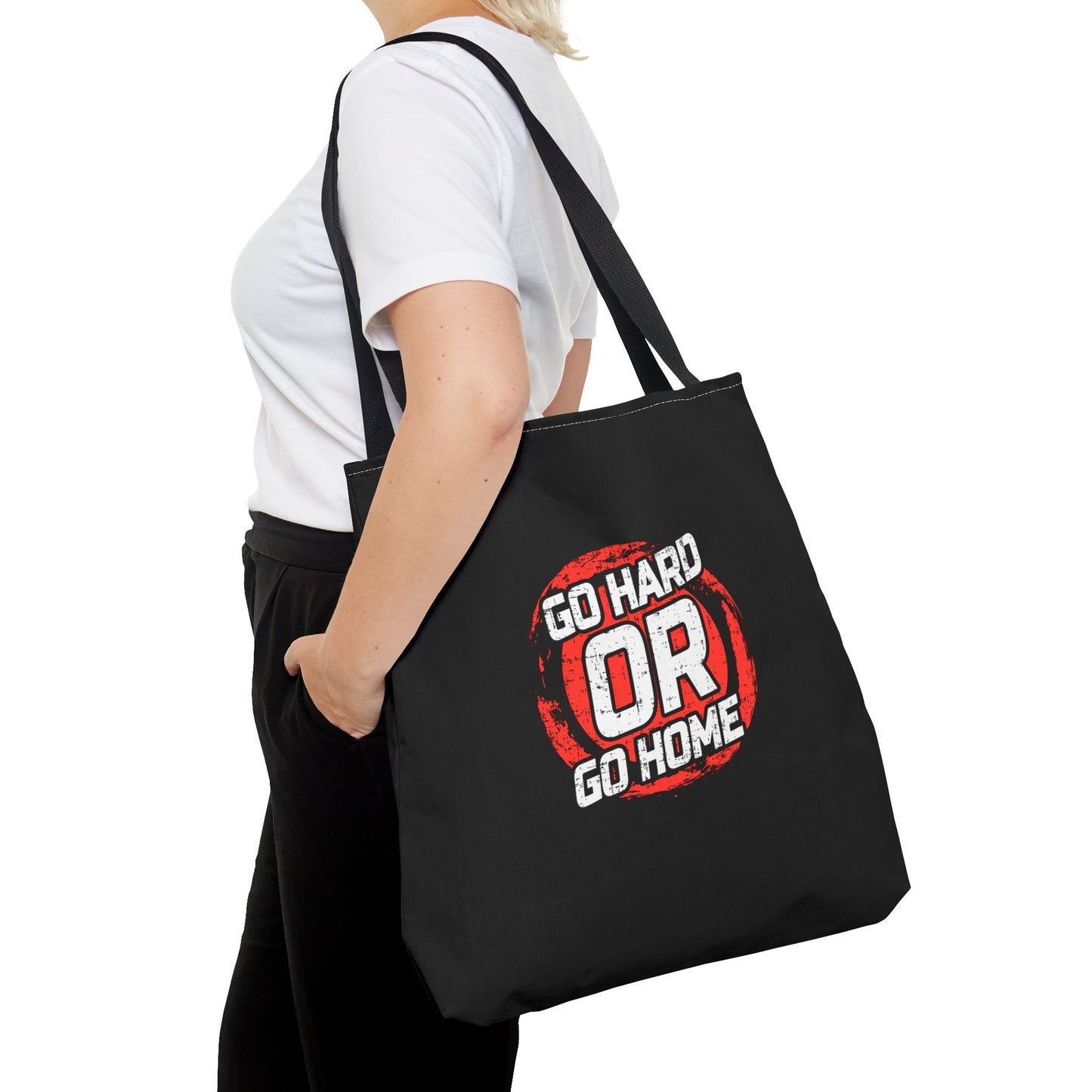 Go Hard Or Go Home Tote Bag (AOP)