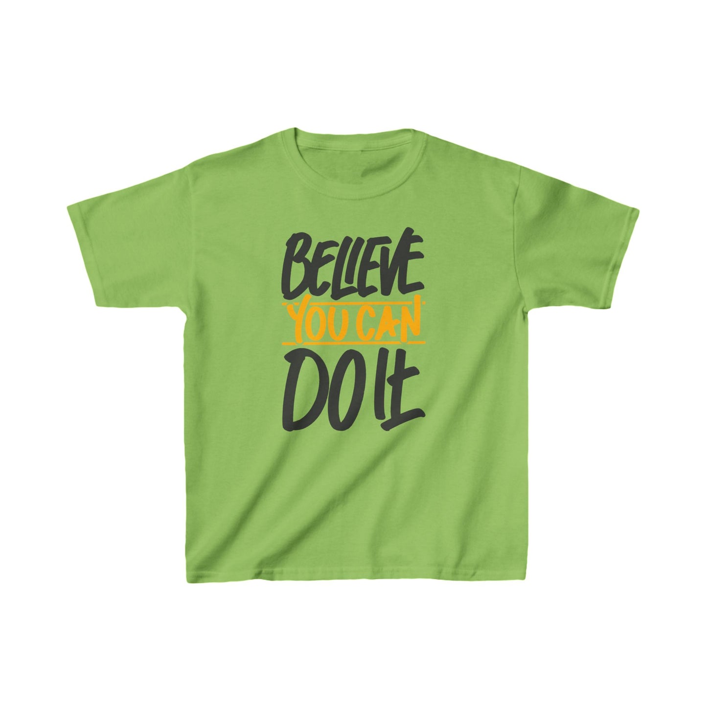 Believe You Can Do It Kids Heavy Cotton™ Tee