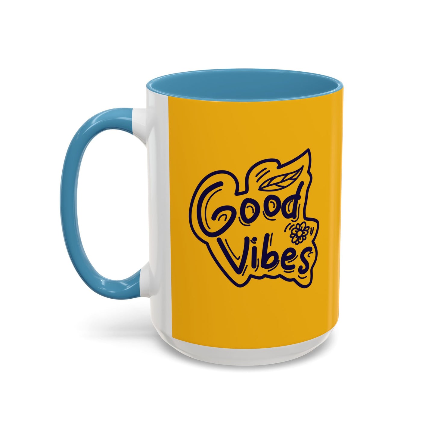 Good Vibes Accent Coffee Mug (11, 15oz)