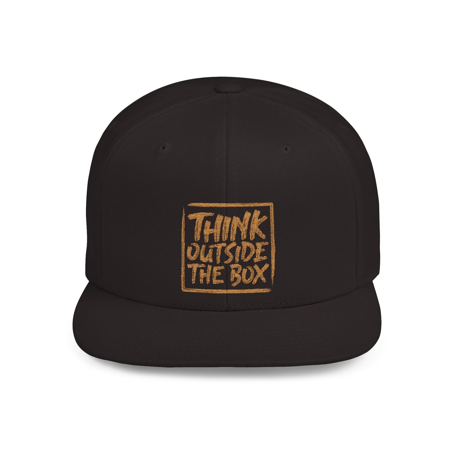 Think Outsidethe Box Flat Bill Snapback