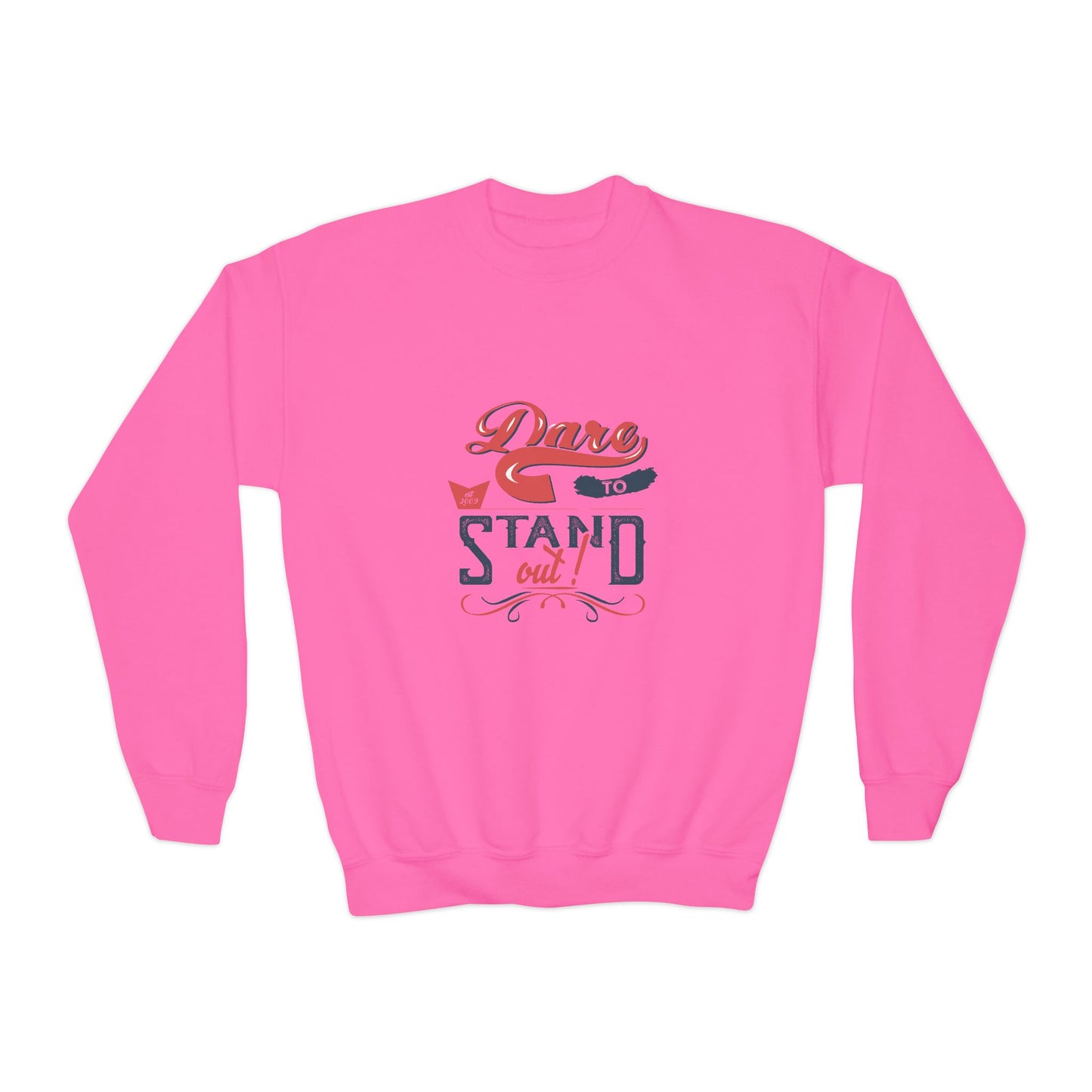 Dare To Stand Out Youth Crewneck Sweatshirt
