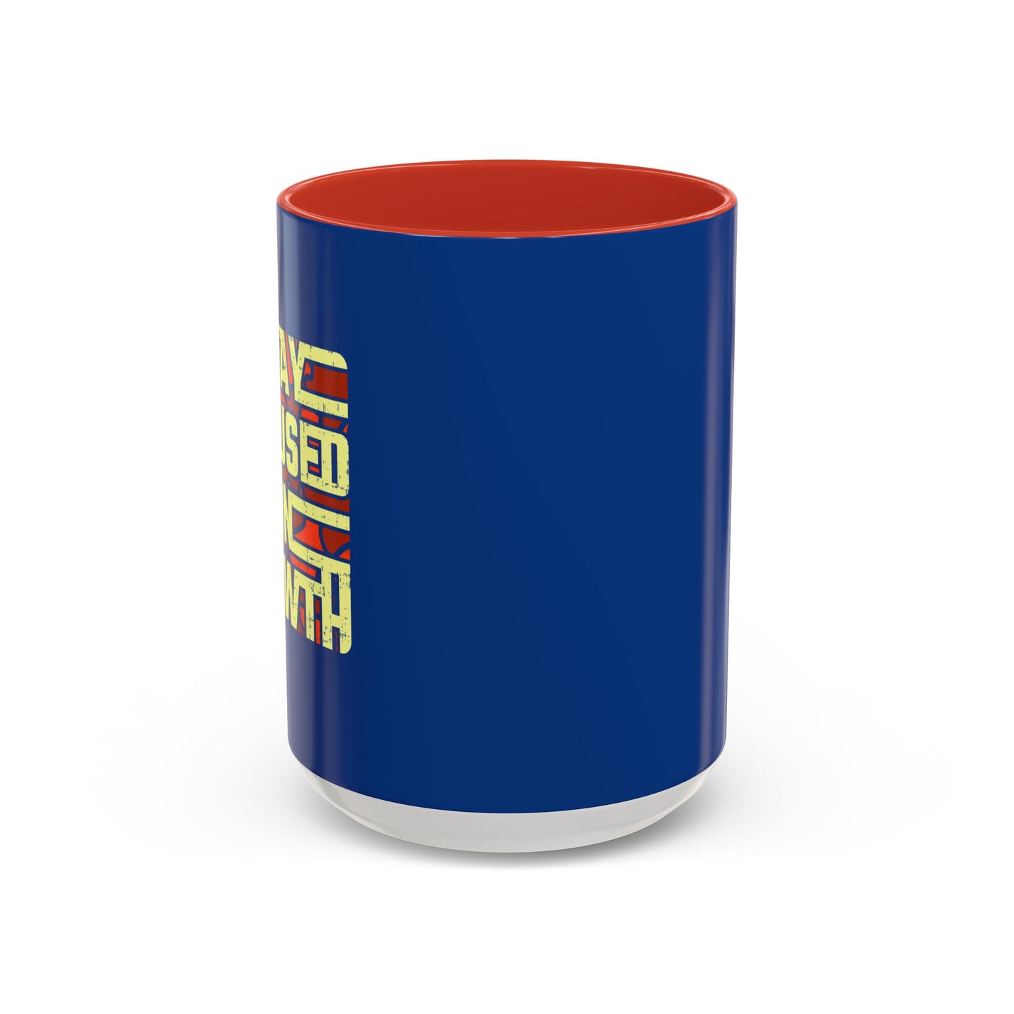 Stay Focused On Growth Accent Coffee Mug (11, 15oz)