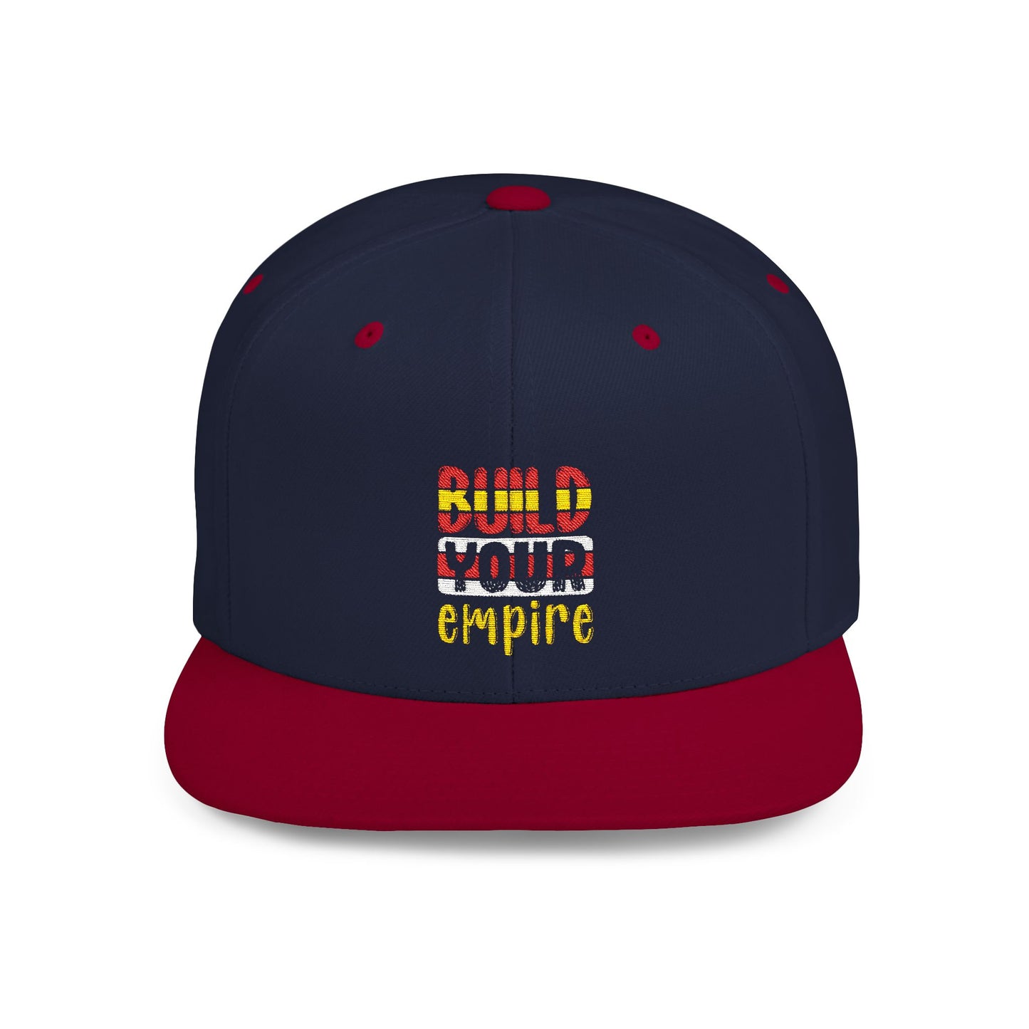 Build Your Empire Flat Bill Snapback