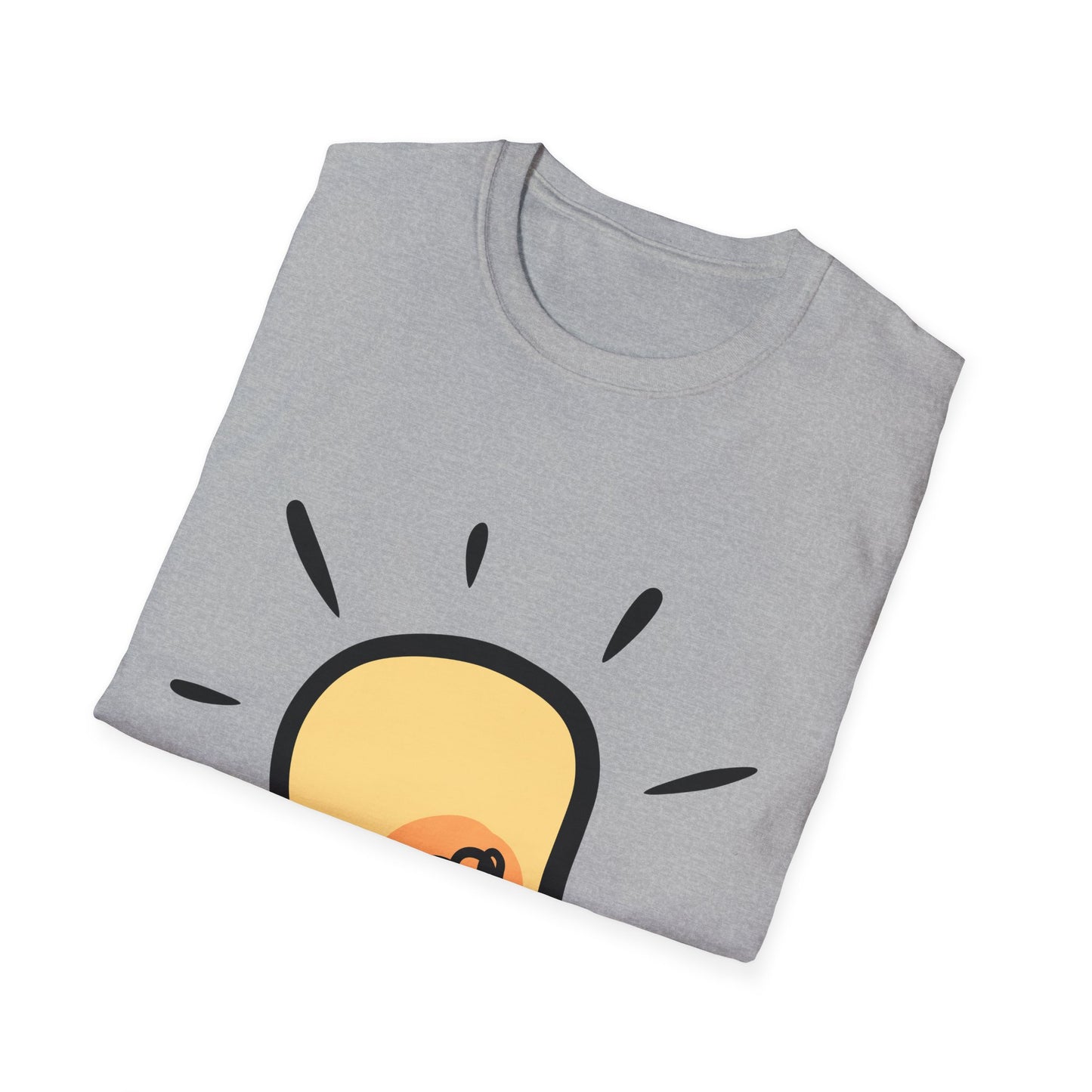 Inspire Idea Bulb Unisex Softstyle T-Shirt