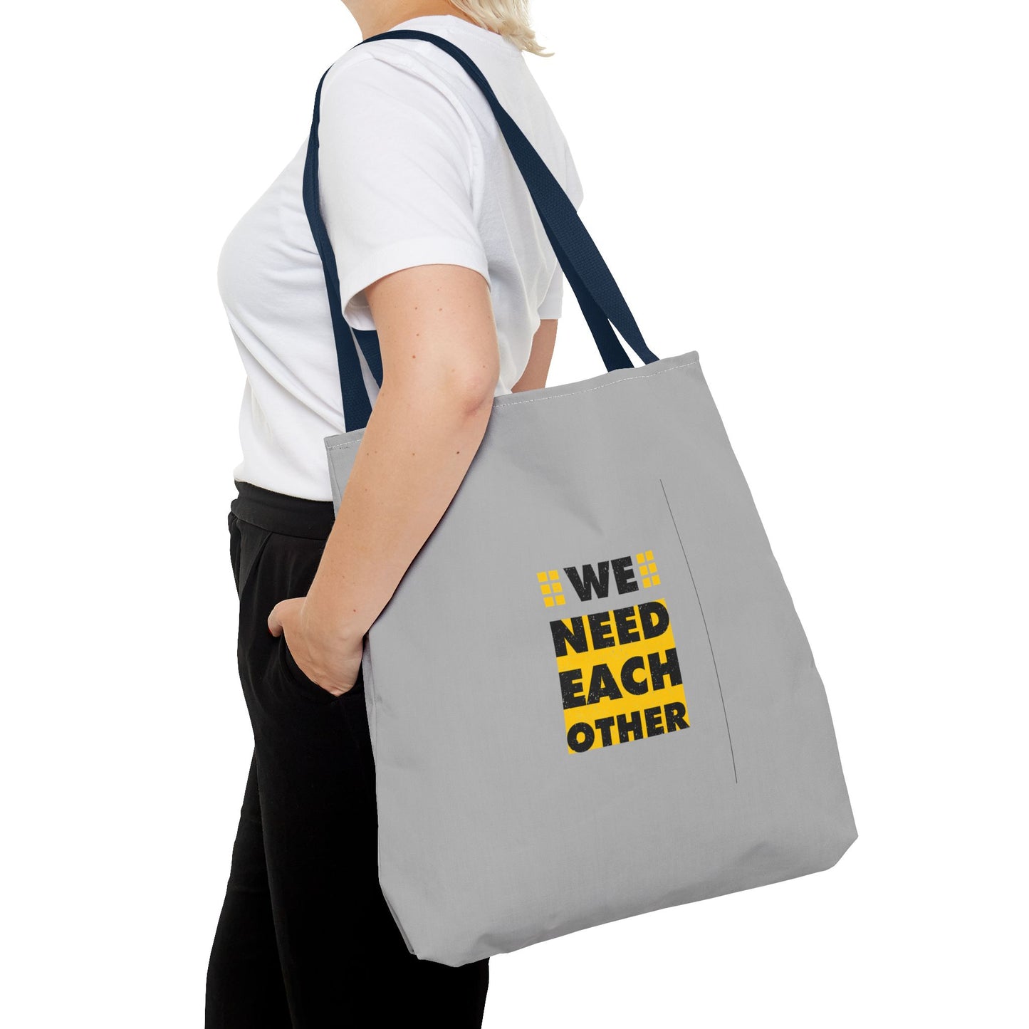 We Need Each Other Tote Bag (AOP)
