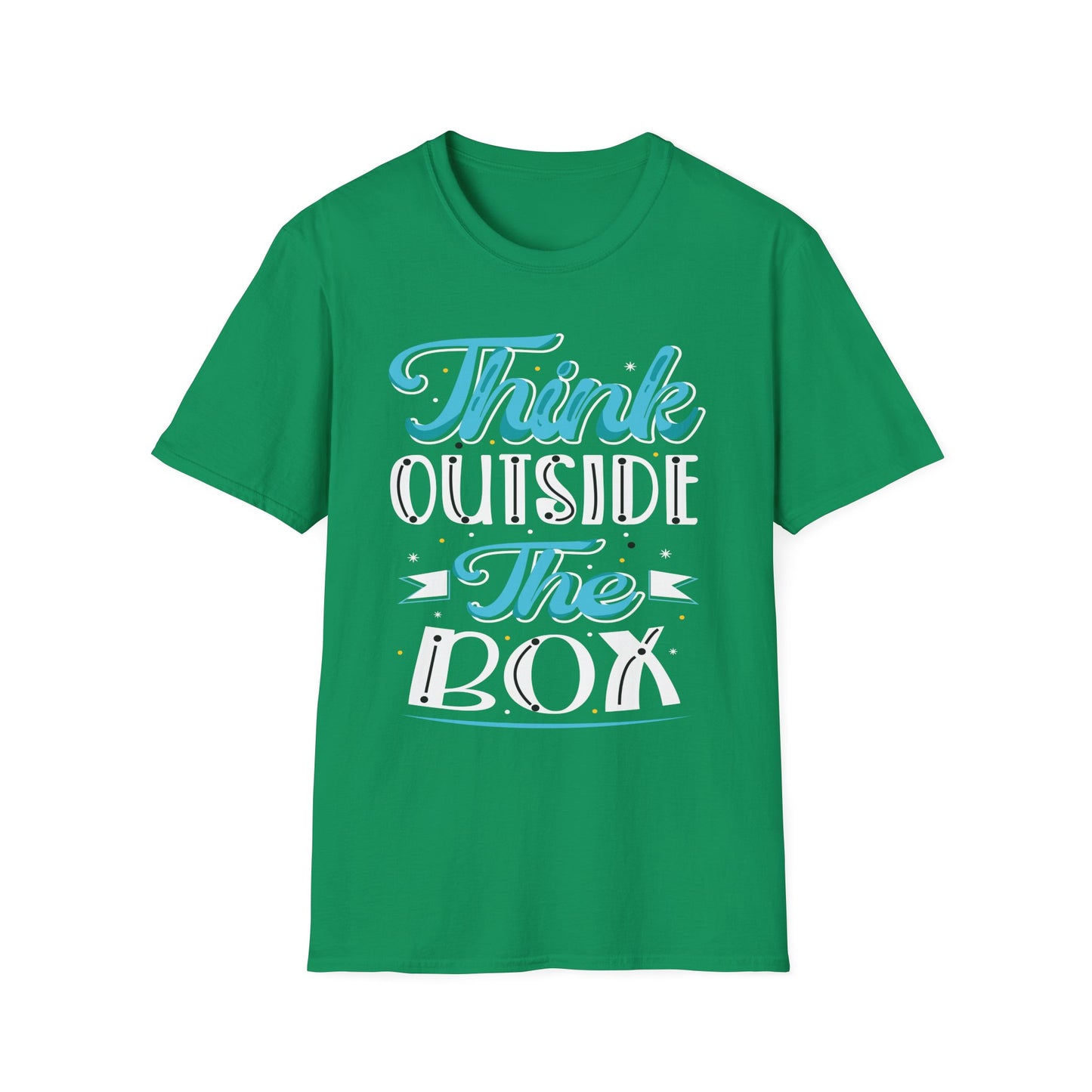 Think Outside The Box  Unisex Softstyle T-Shirt