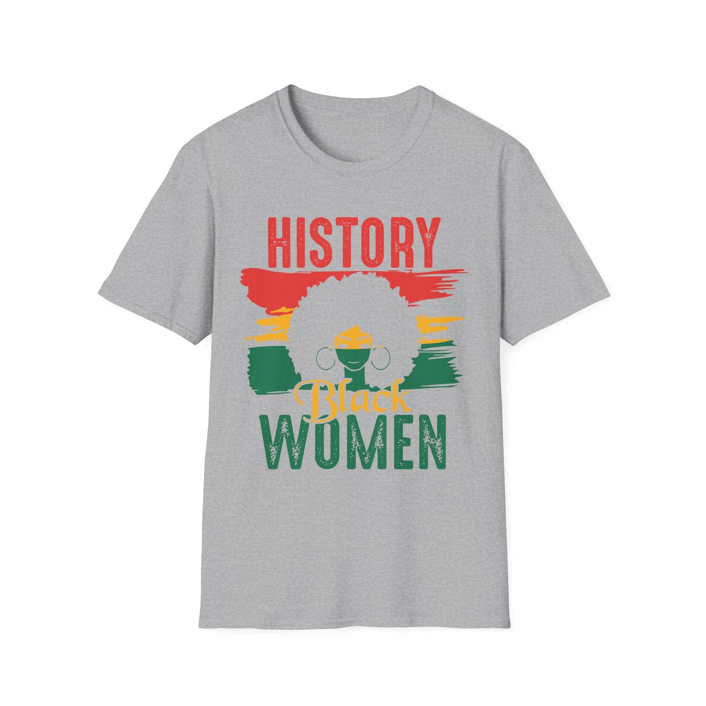 History Black Women Unisex Softstyle T-Shirt