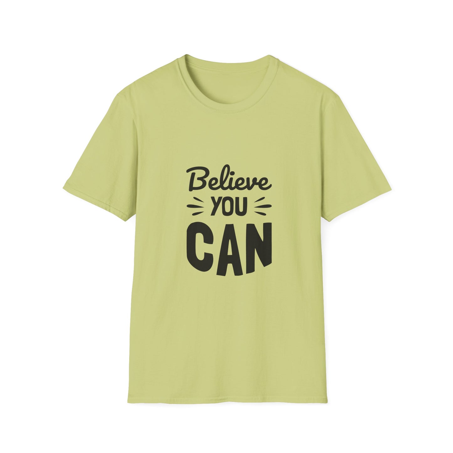 Believe You Can Unisex Softstyle T-Shirt