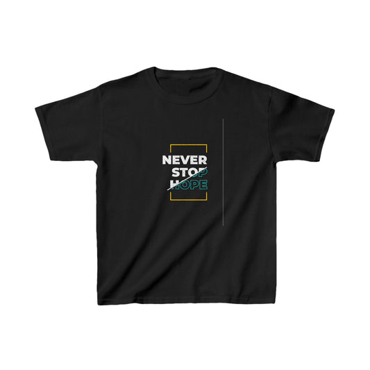 Never Stop Hope Kids Heavy Cotton™ Tee