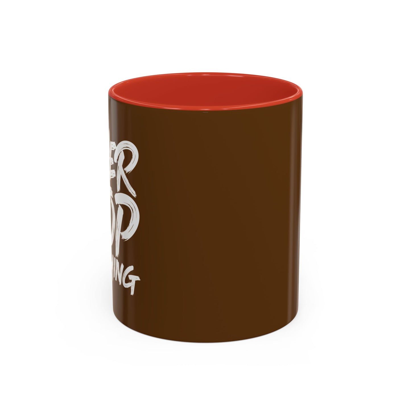 Never Stop Dreaming Accent Coffee Mug (11, 15oz)