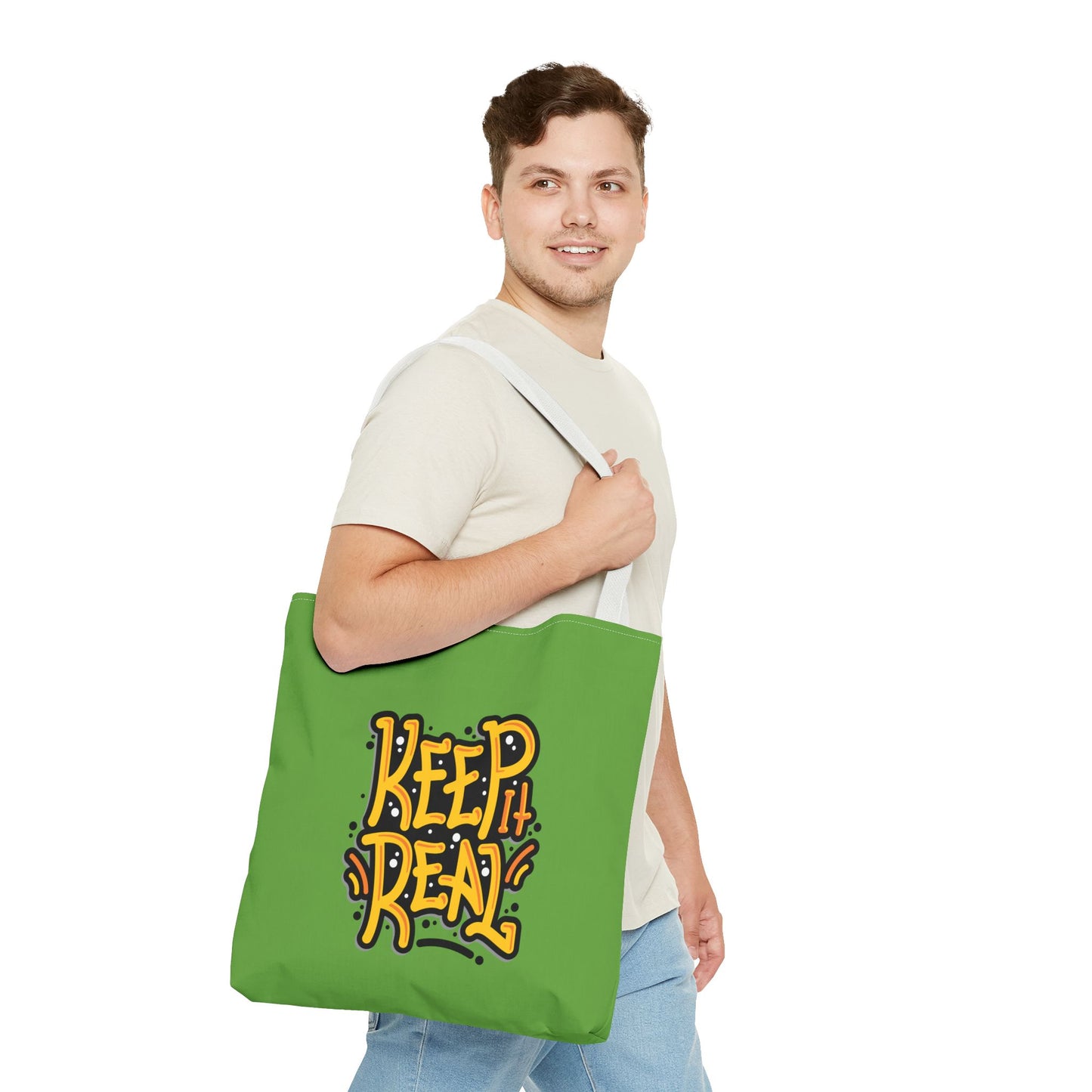 Keep It Real Tote Bag (AOP)