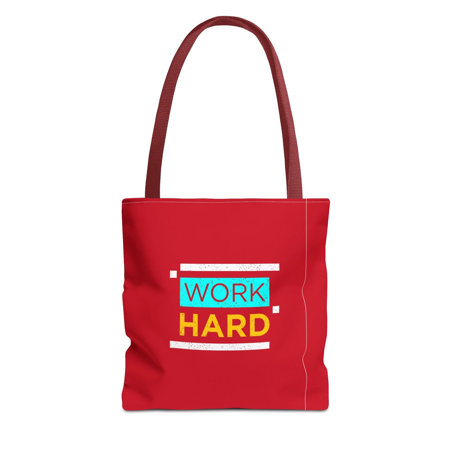 Work Hard Tote Bag (AOP)