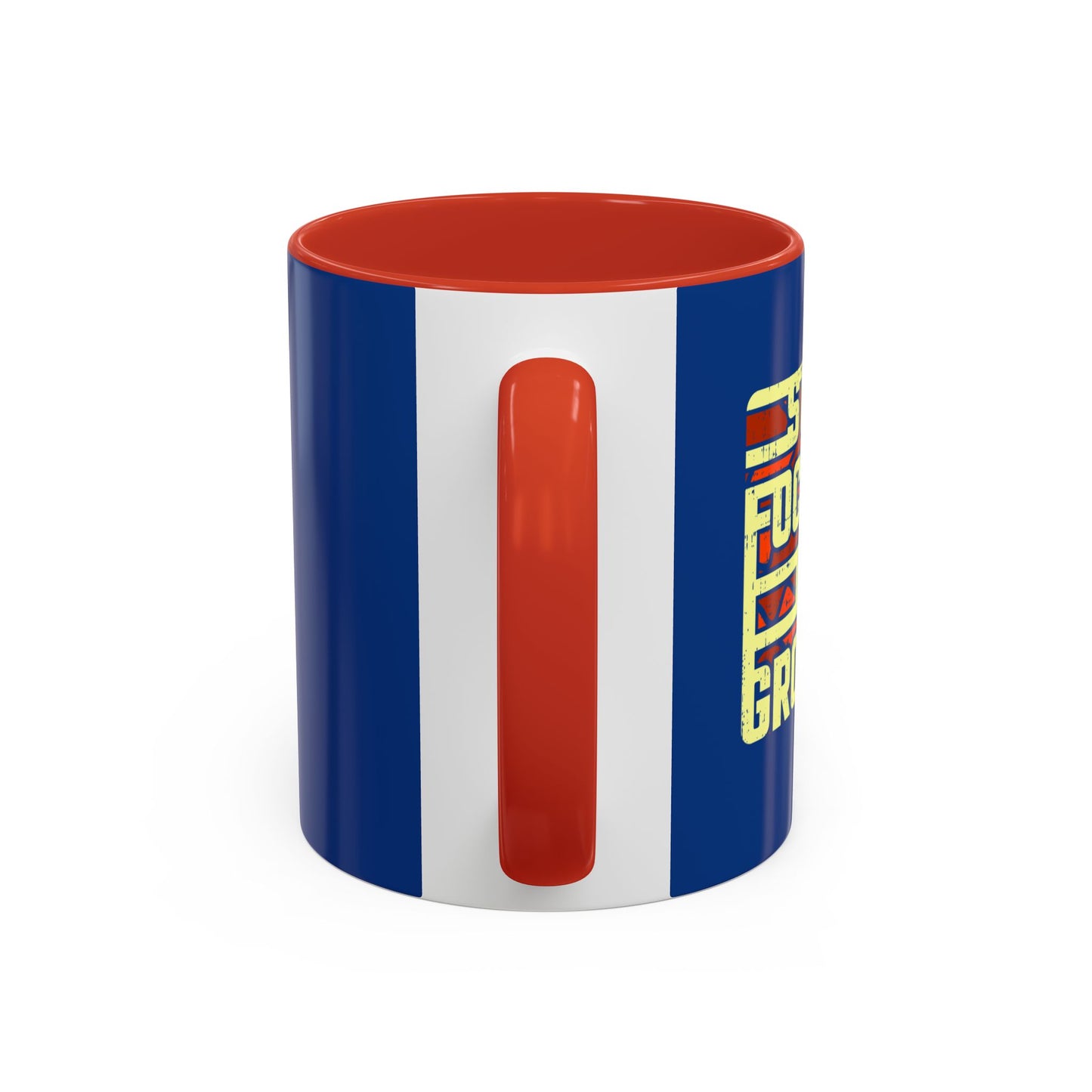 Stay Focused On Growth Accent Coffee Mug (11, 15oz)