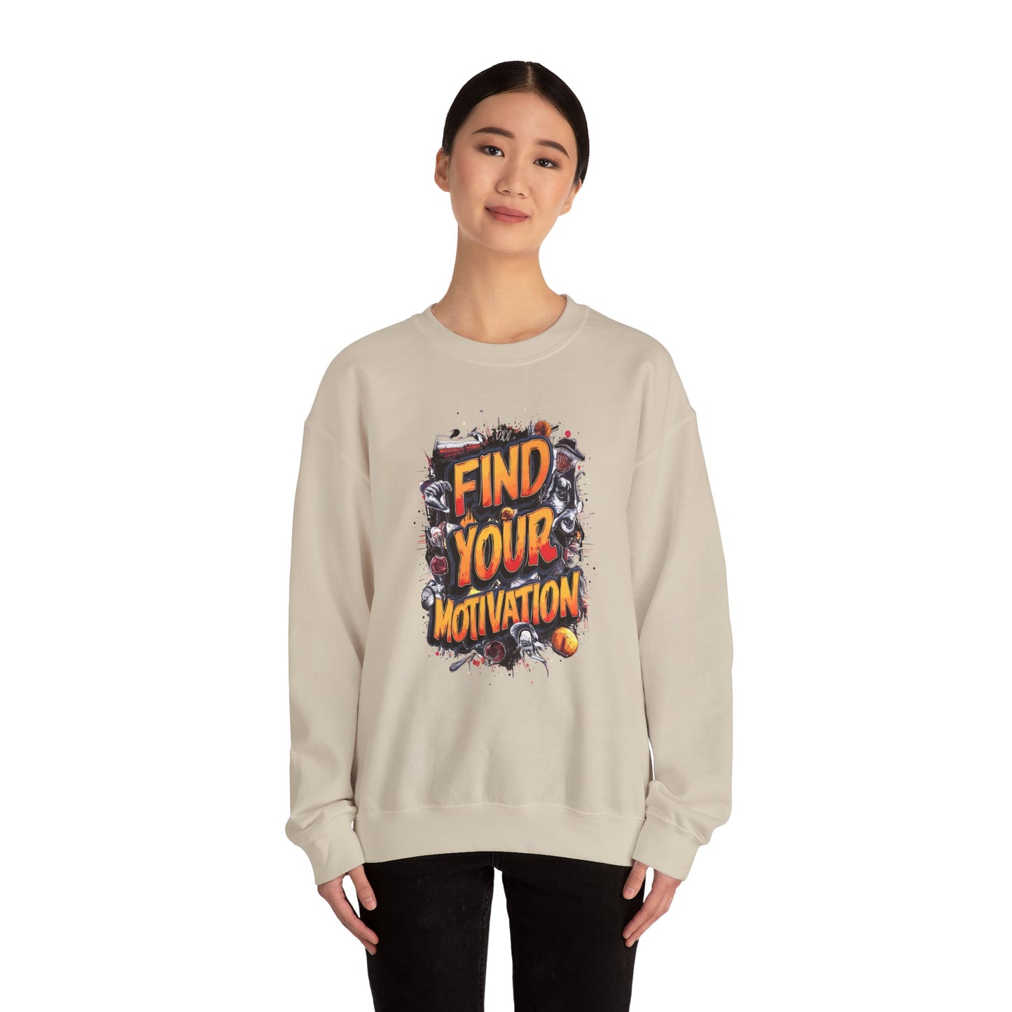 Find Your Motivation Unisex Heavy Blend™ Crewneck Sweatshirt