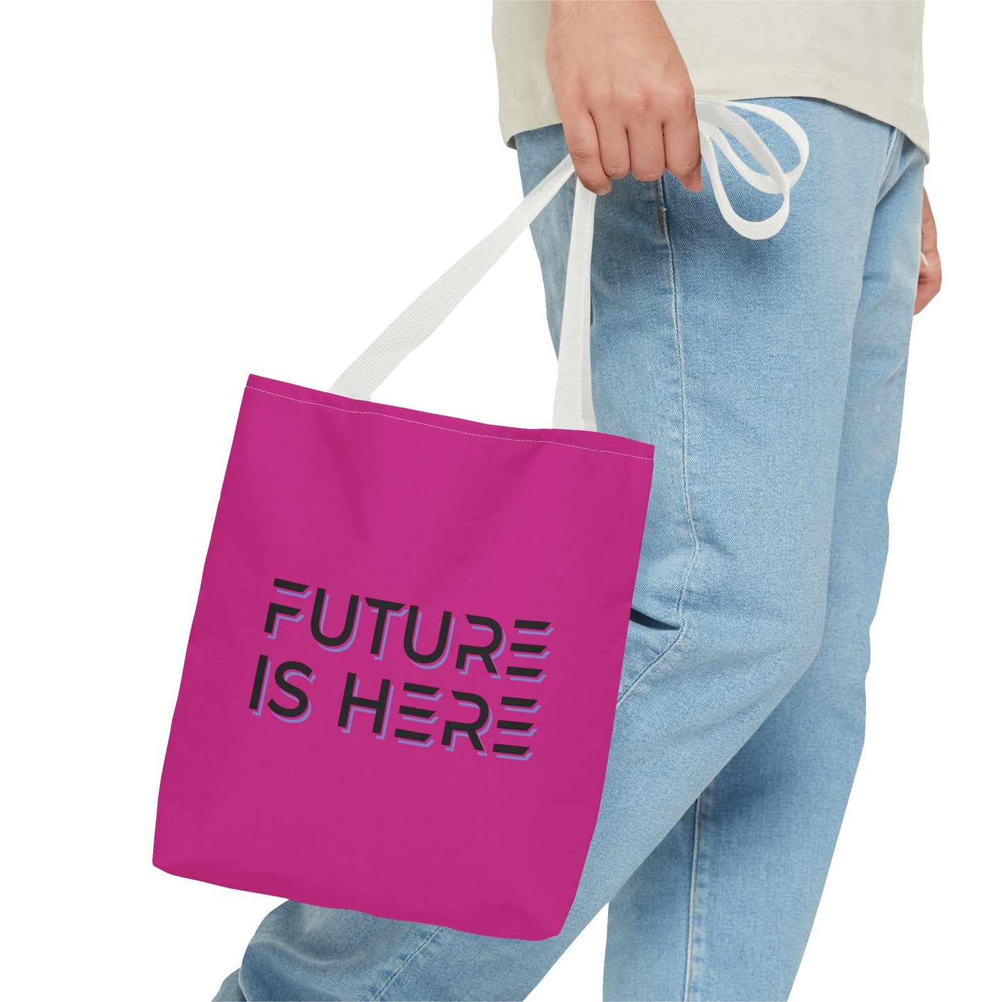 Future Is Here Tote Bag (AOP)
