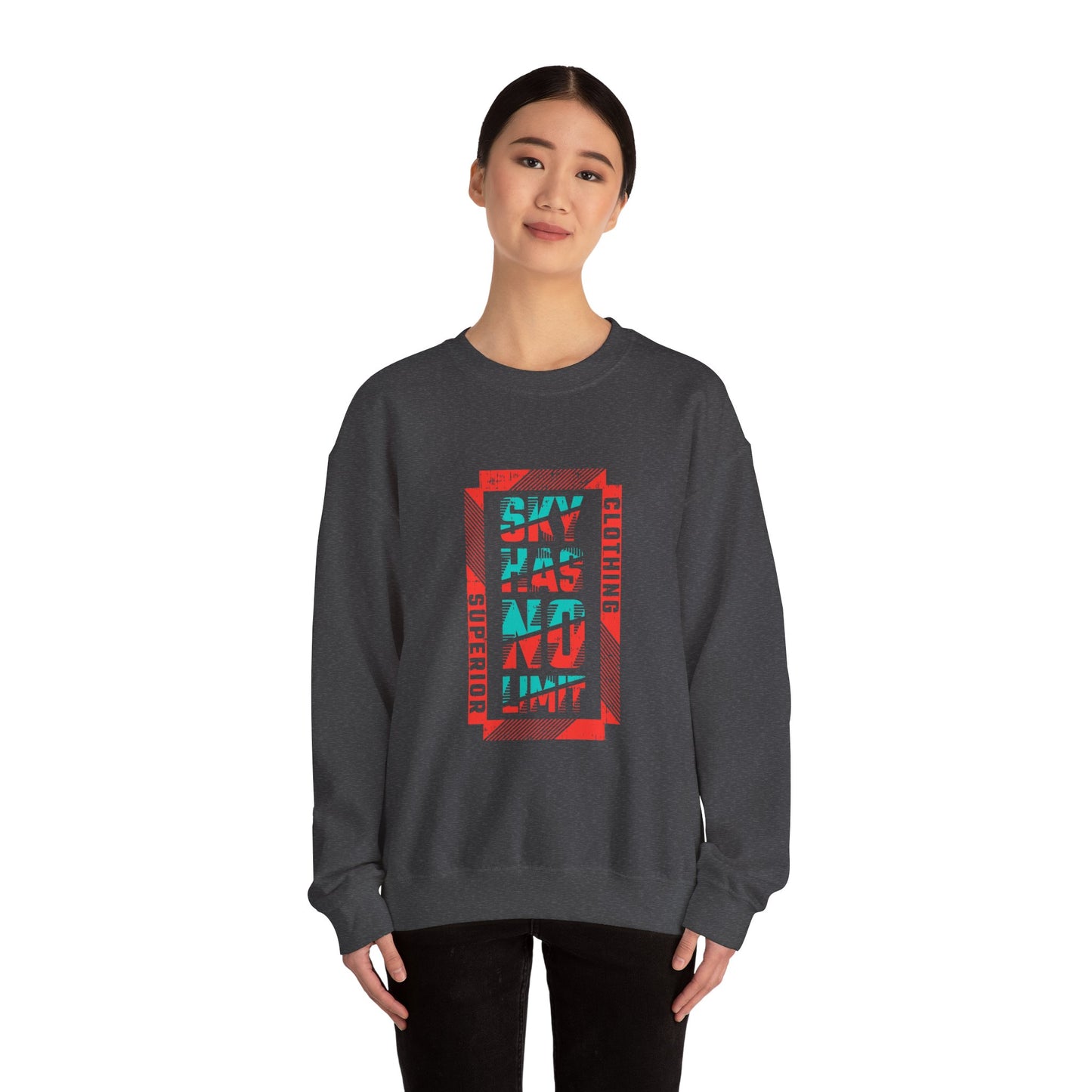 Sky Has No Limit Unisex Heavy Blend™ Crewneck Sweatshirt