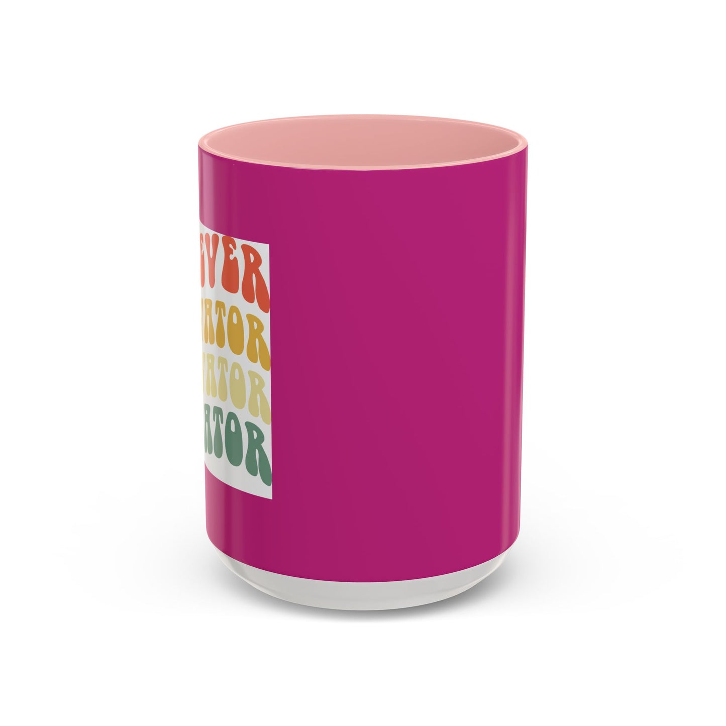 Believer Motivator Innovator Educator Accent Coffee Mug (11, 15oz)