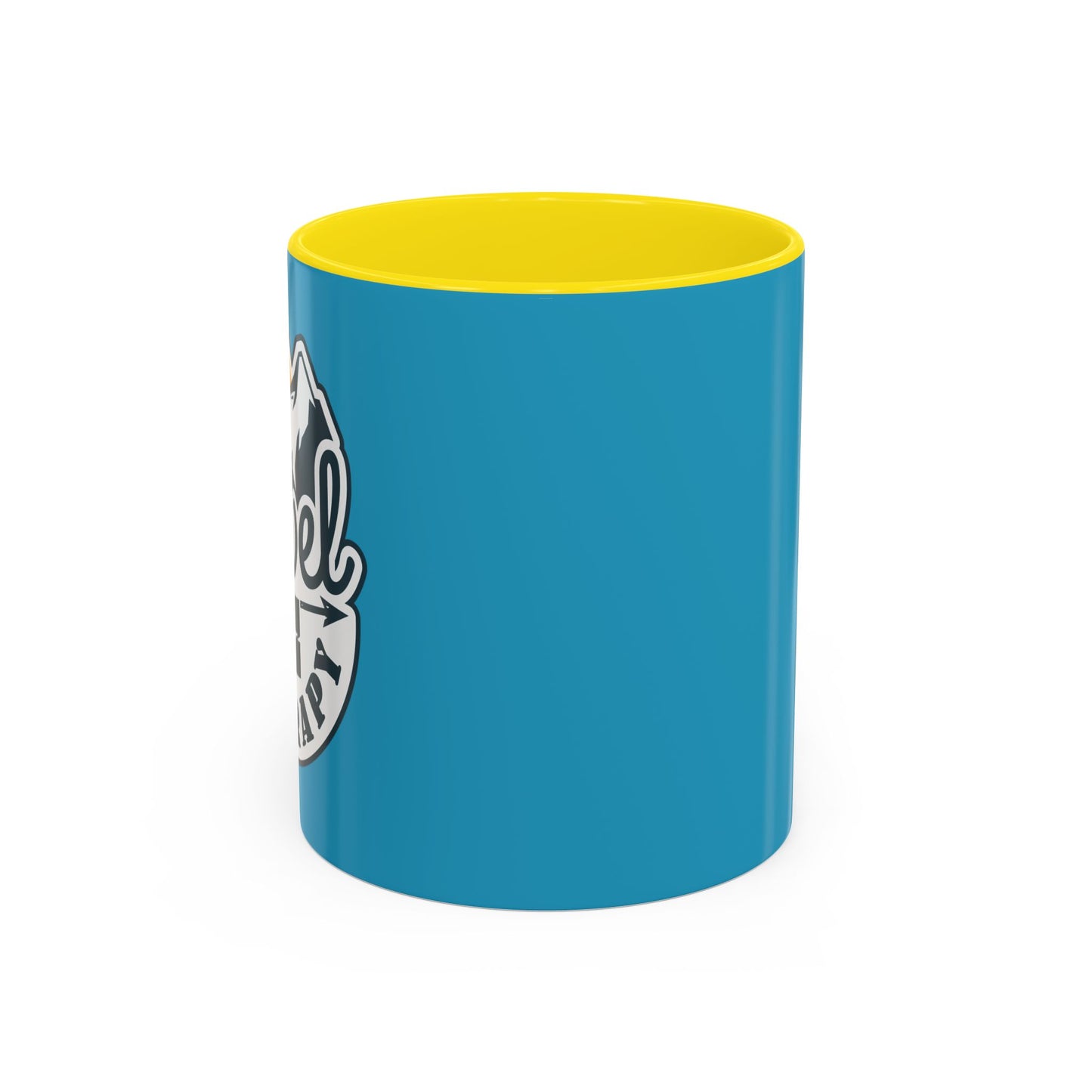 Travel Is My Therapy Accent Coffee Mug (11, 15oz)