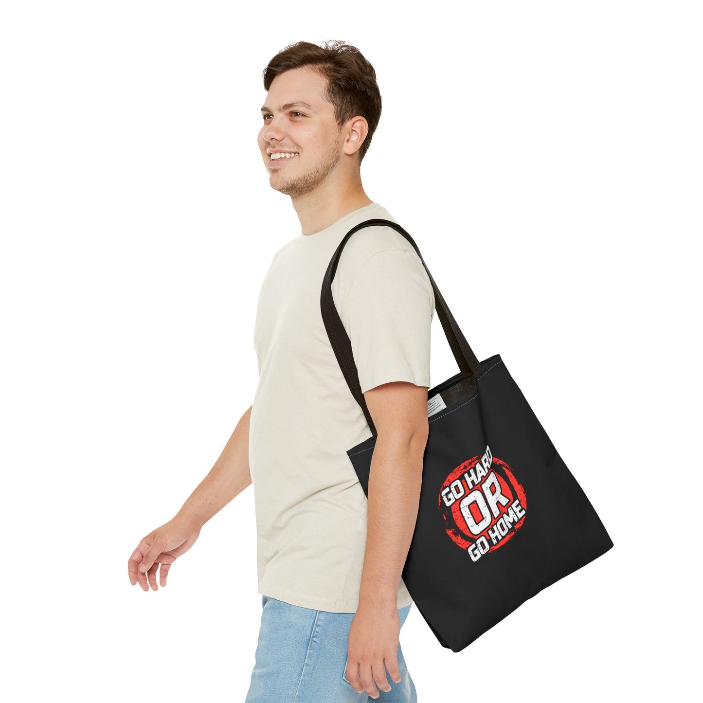 Go Hard Or Go Home Tote Bag (AOP)