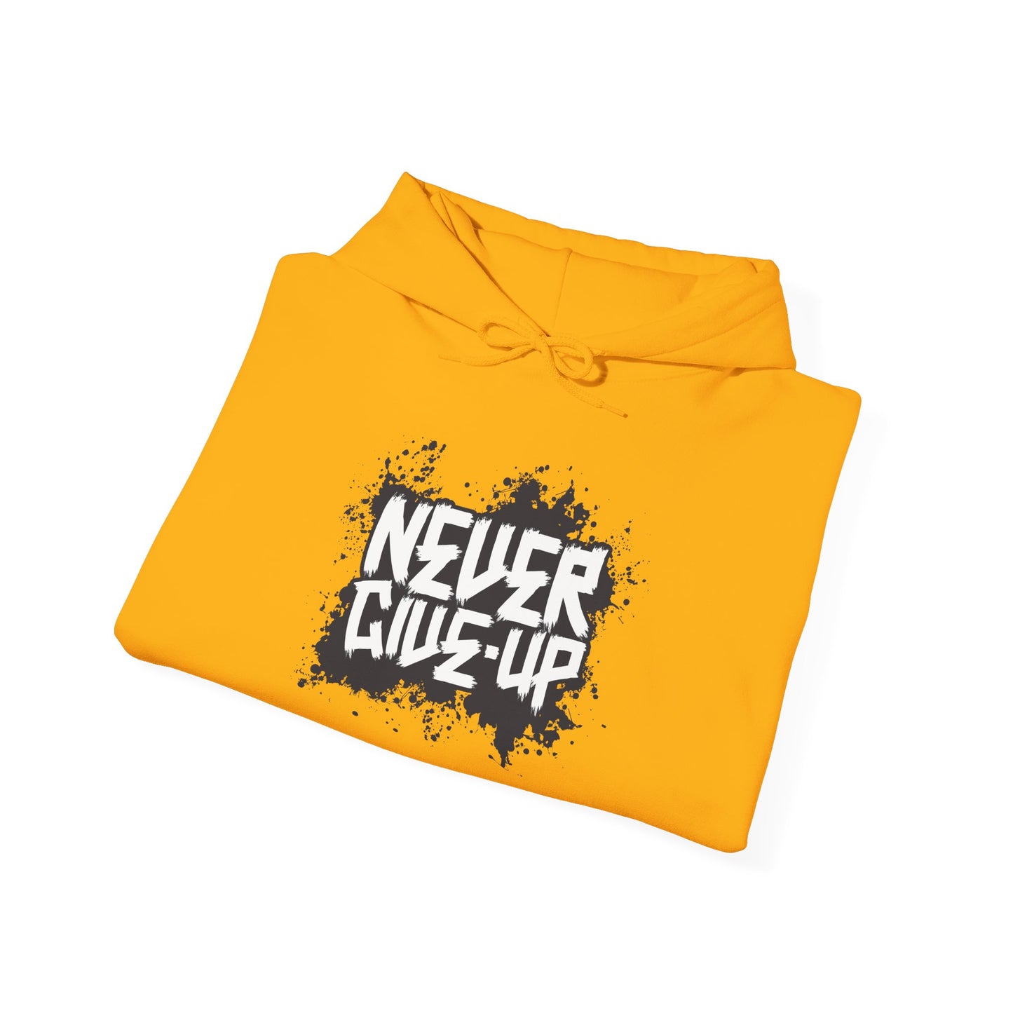 Never Give Up Unisex Heavy Blend™ Hooded Sweatshirt