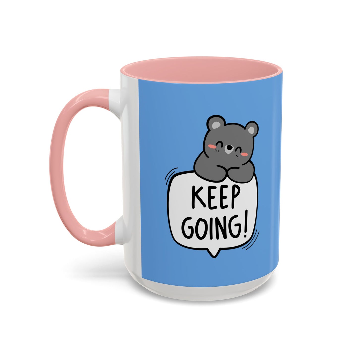 Keep Going Accent Coffee Mug (11, 15oz)