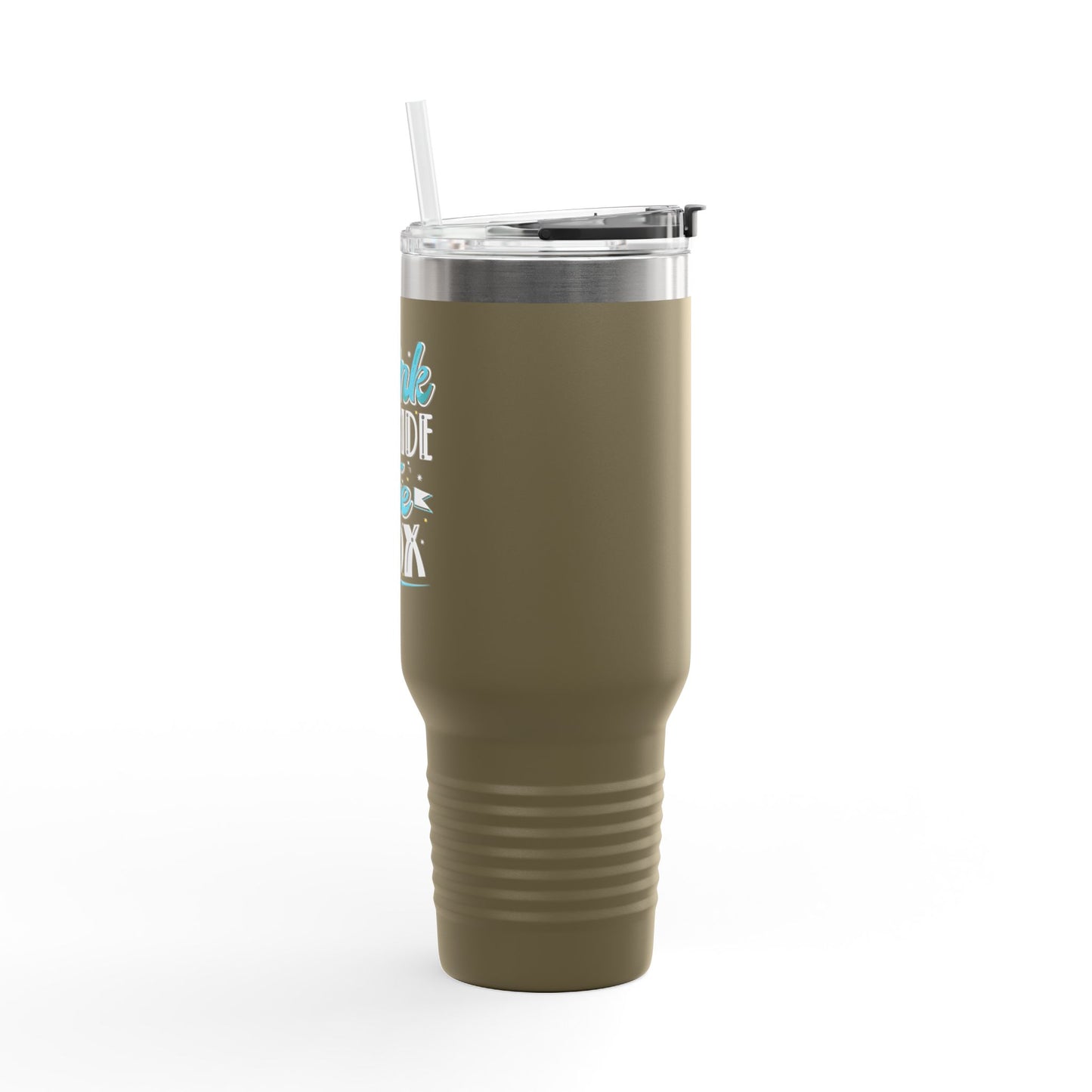 Think Outside The Box Insulated Travel Mug, 40oz