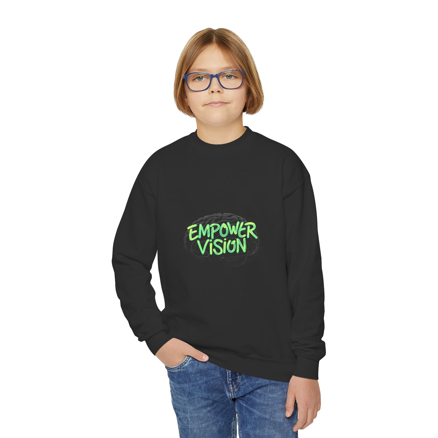 Empower Vision Youth Crewneck Sweatshirt