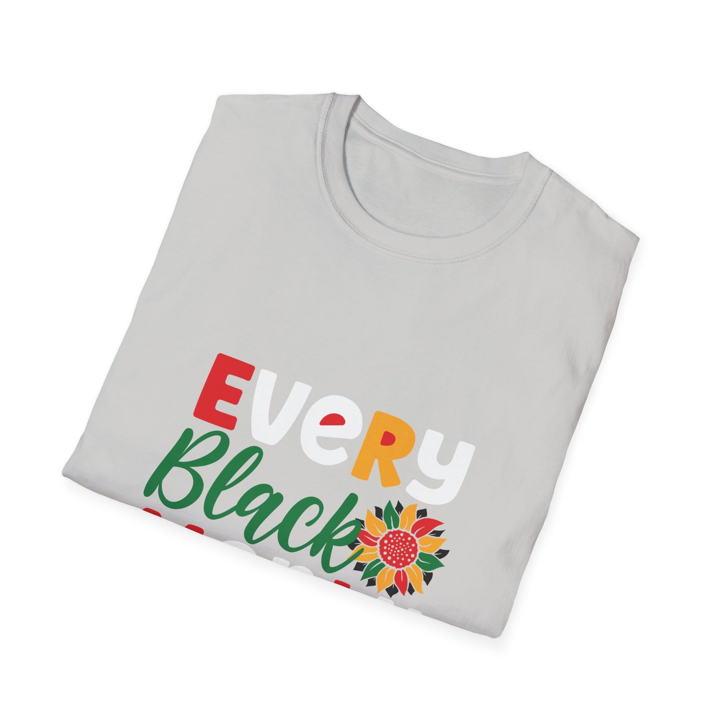 Every Black Month Unisex Softstyle T-Shirt