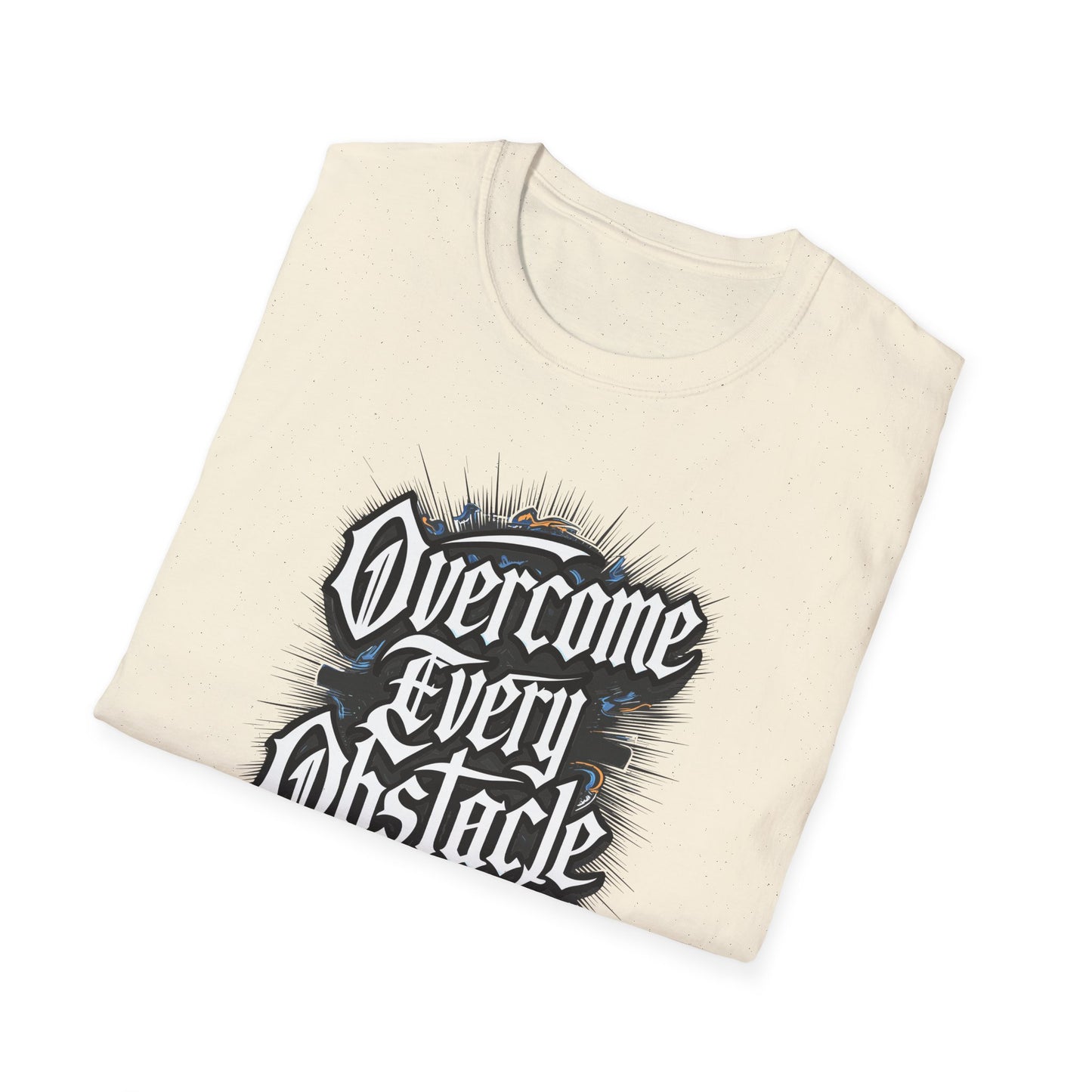 Overcome Every Obstacle Unisex Softstyle T-Shirt