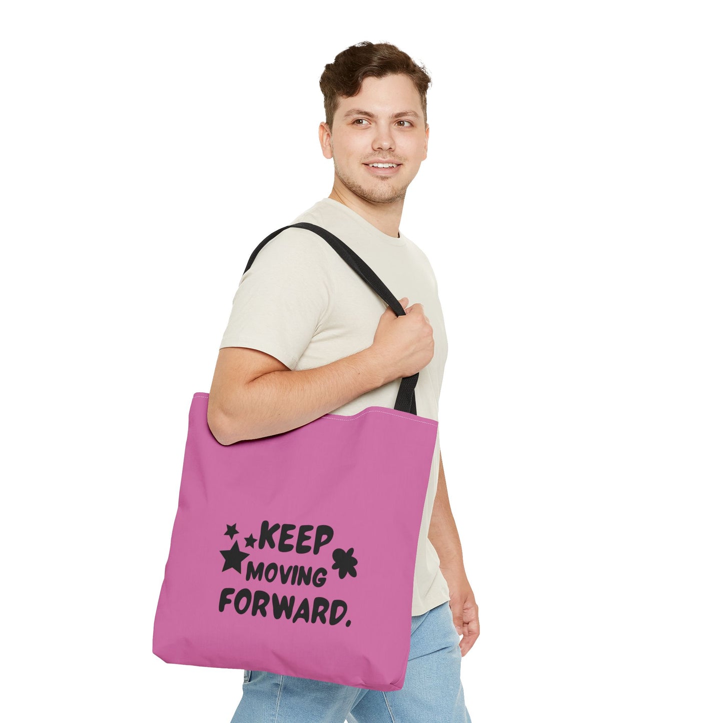 Keep Moving Forward Tote Bag (AOP)