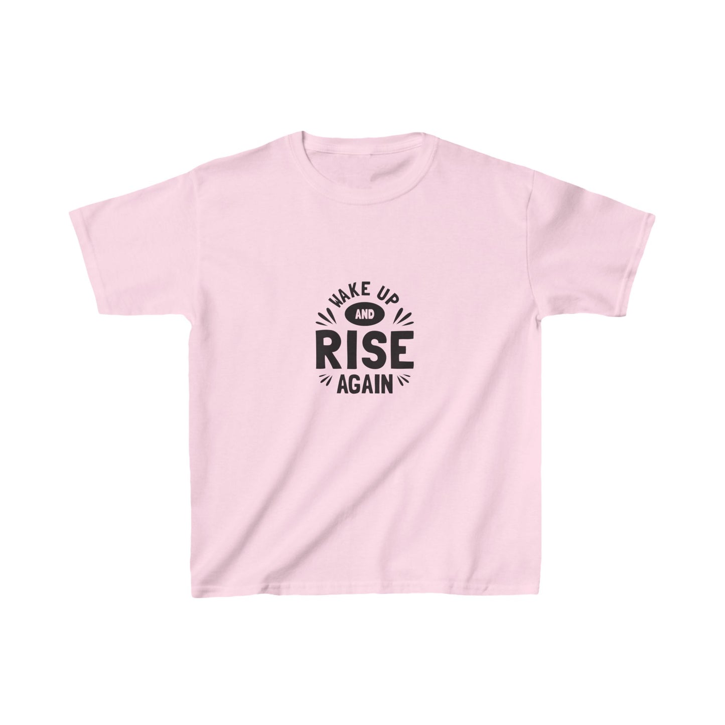 Wake Up And Rise Again Kids Heavy Cotton™ Tee