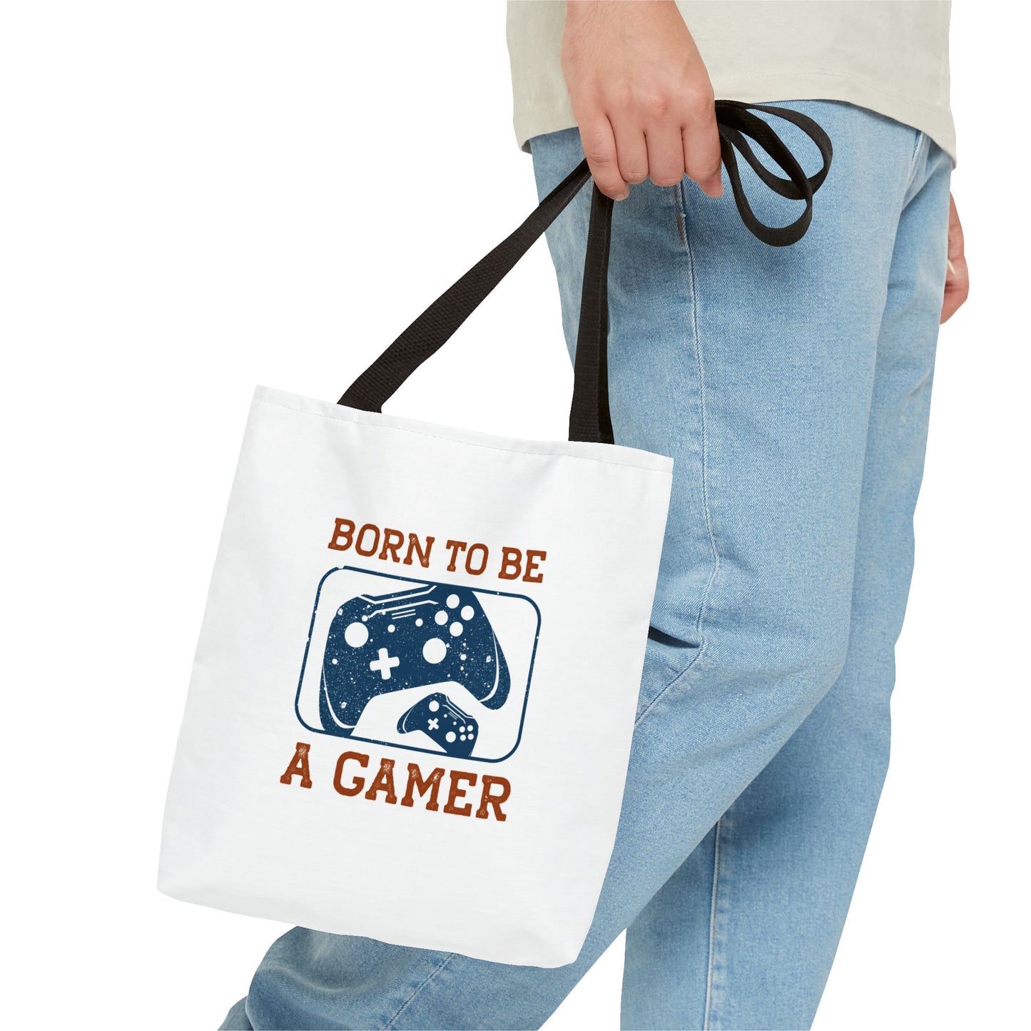 Born To Be A Gamer Tote Bag (AOP)