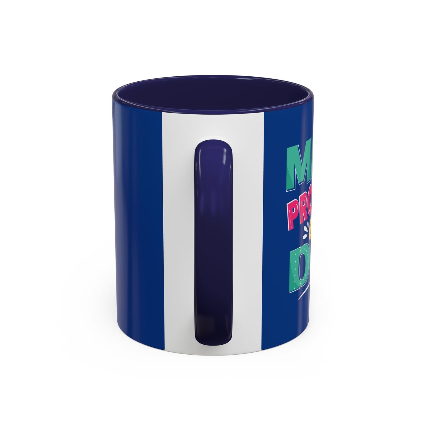 Make Progress Every Day  Accent Coffee Mug (11, 15oz)