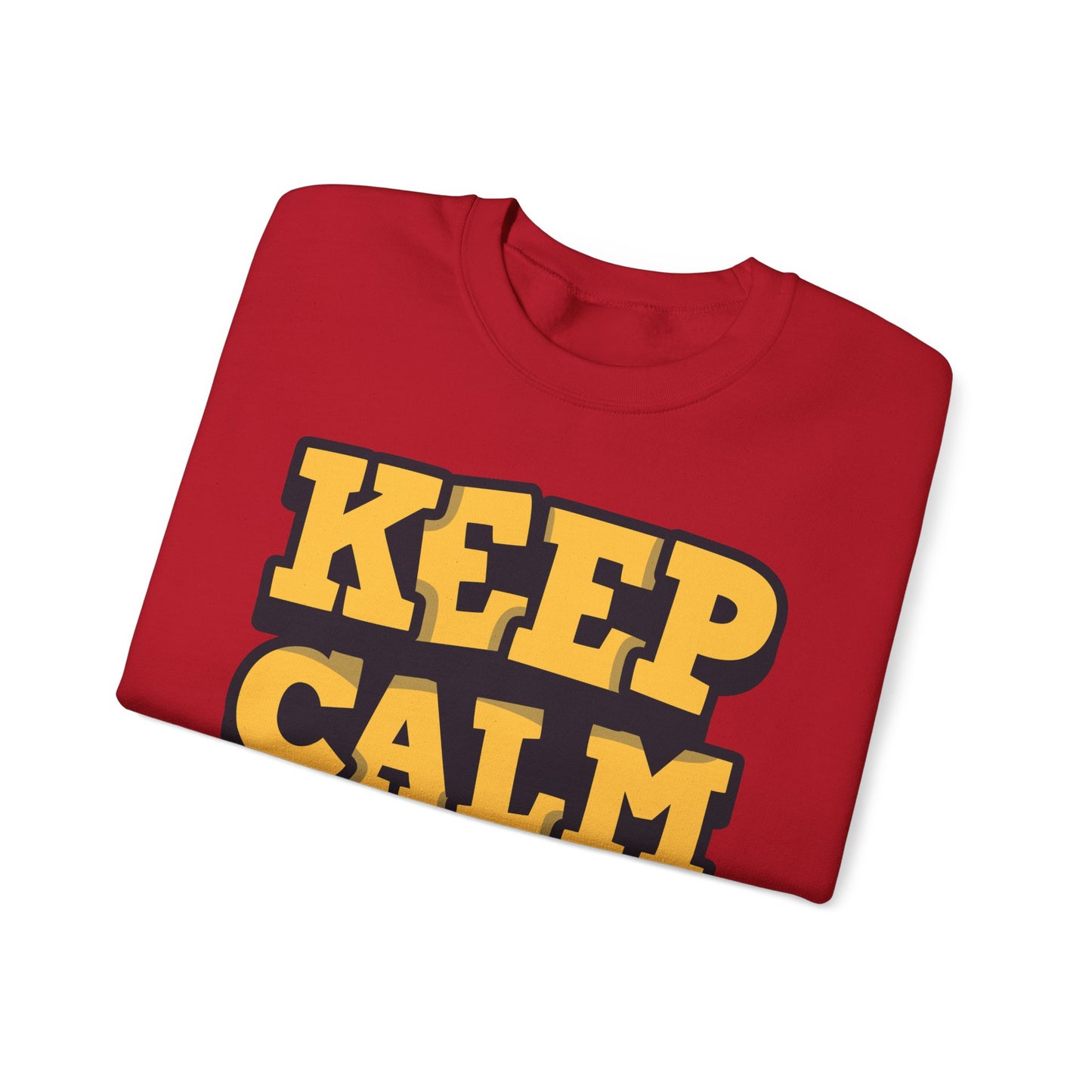 Keep Calm And Drink Coffee Unisex Heavy Blend™ Crewneck Sweatshirt