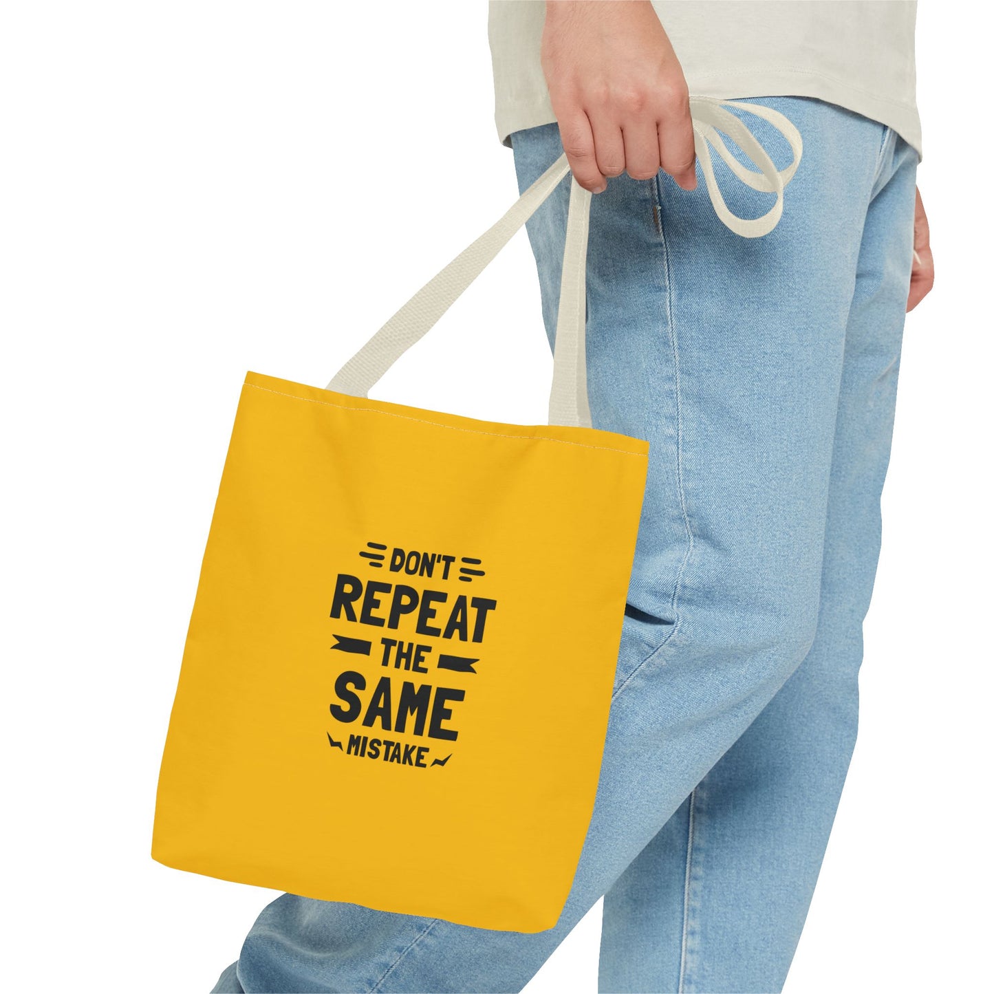 Don't Repeat The Same Mistake Tote Bag (AOP)