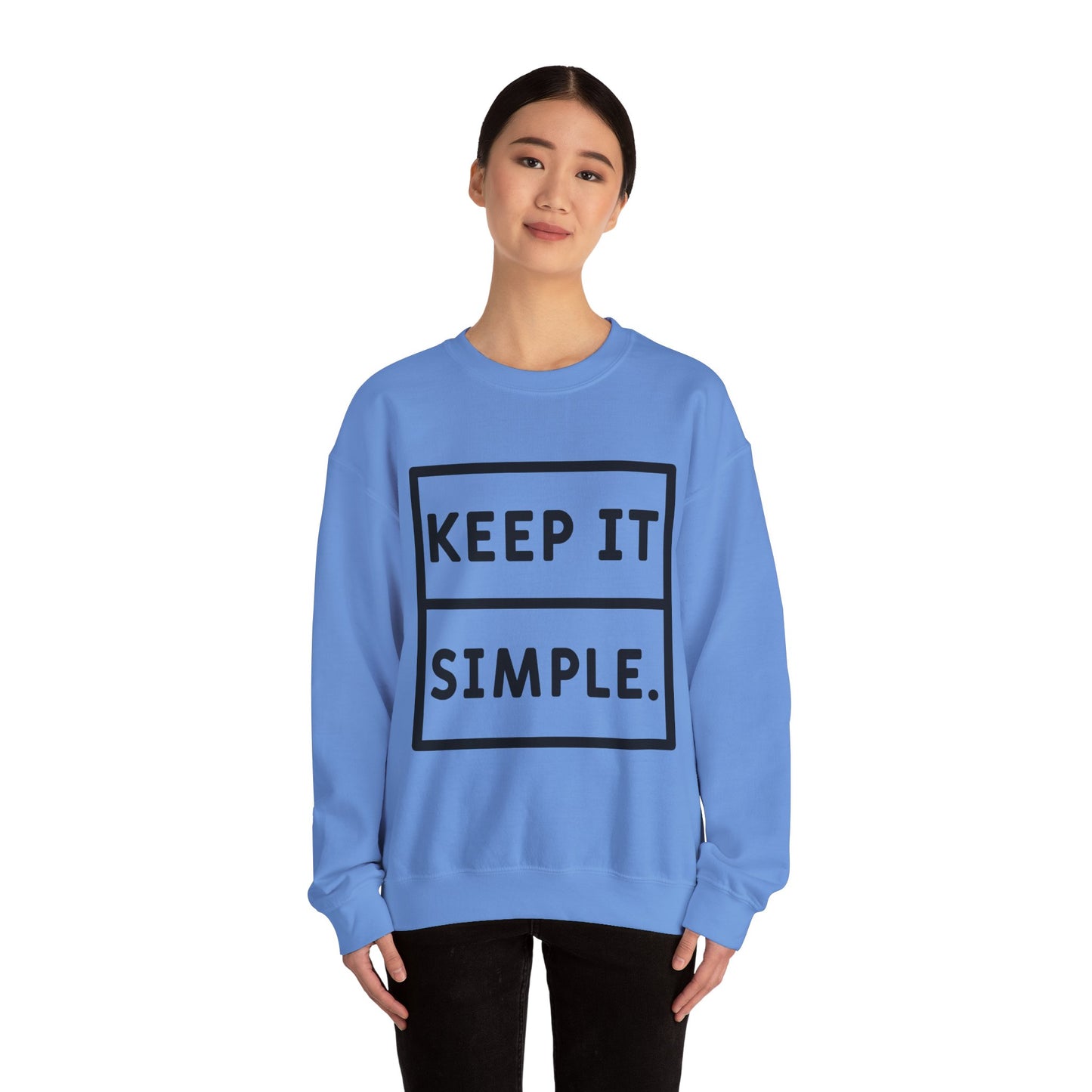 Keep It Simple Unisex Heavy Blend™ Crewneck Sweatshirt