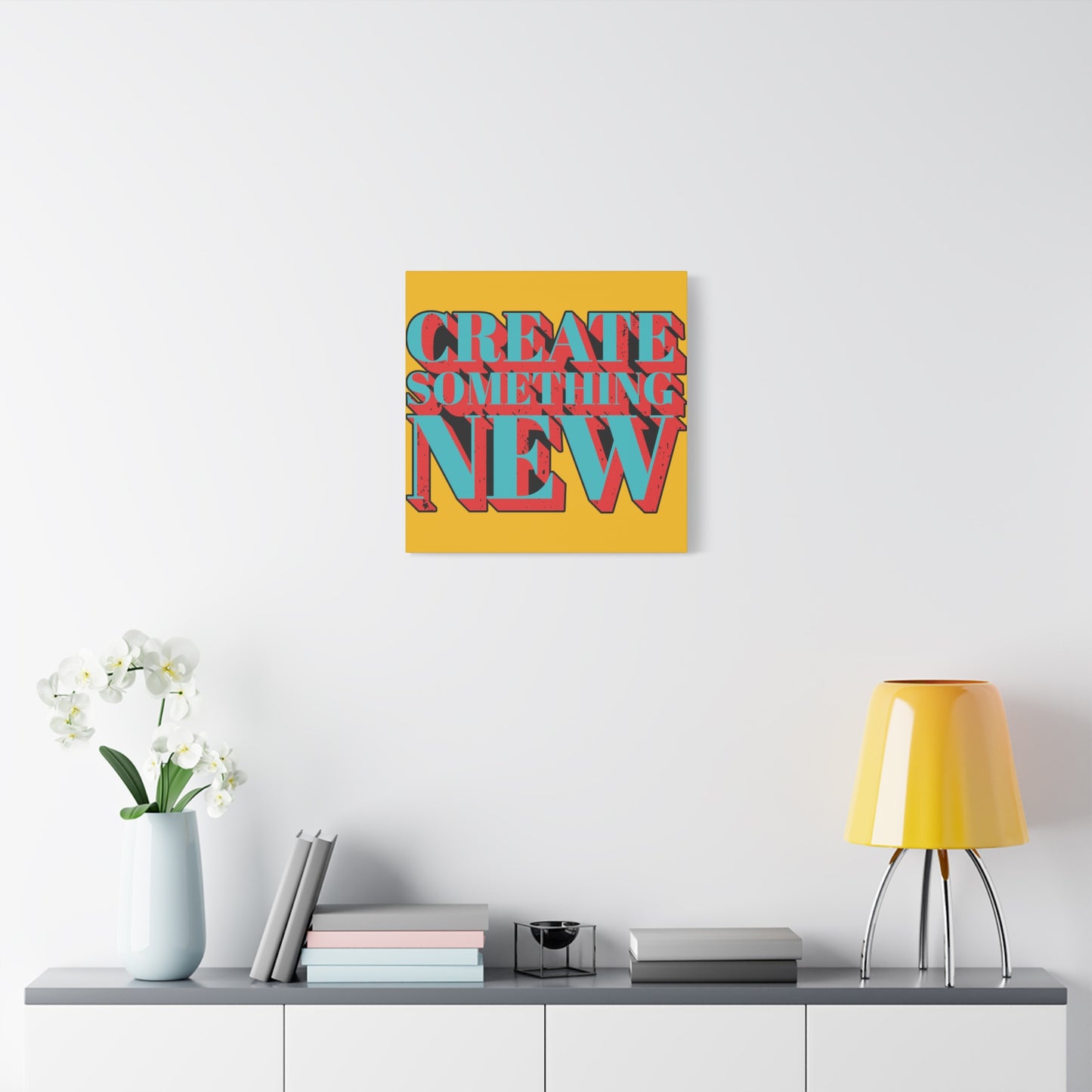 Create Something New Matte Canvas, Stretched, 1.25"