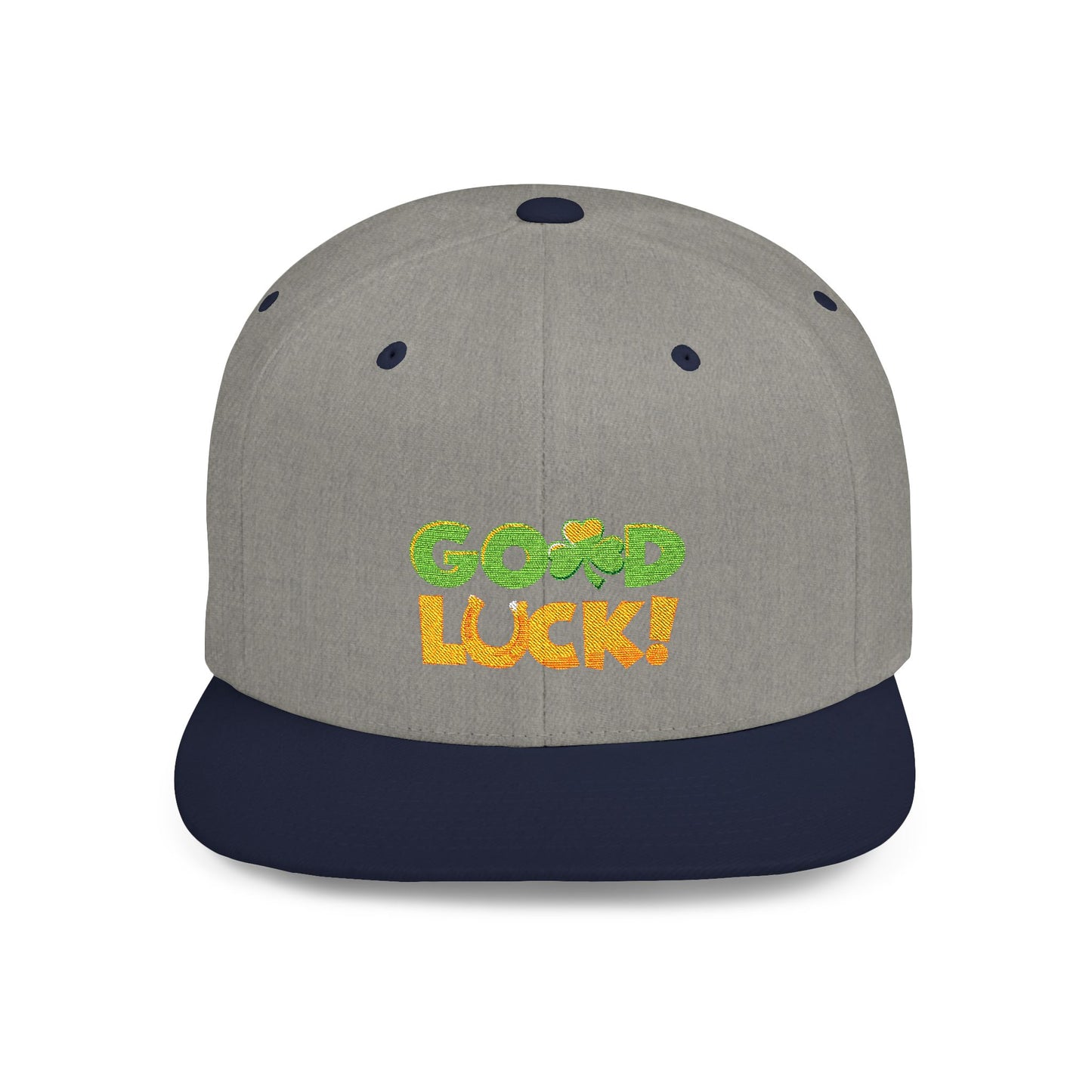 Good Luck Flat Bill Snapback