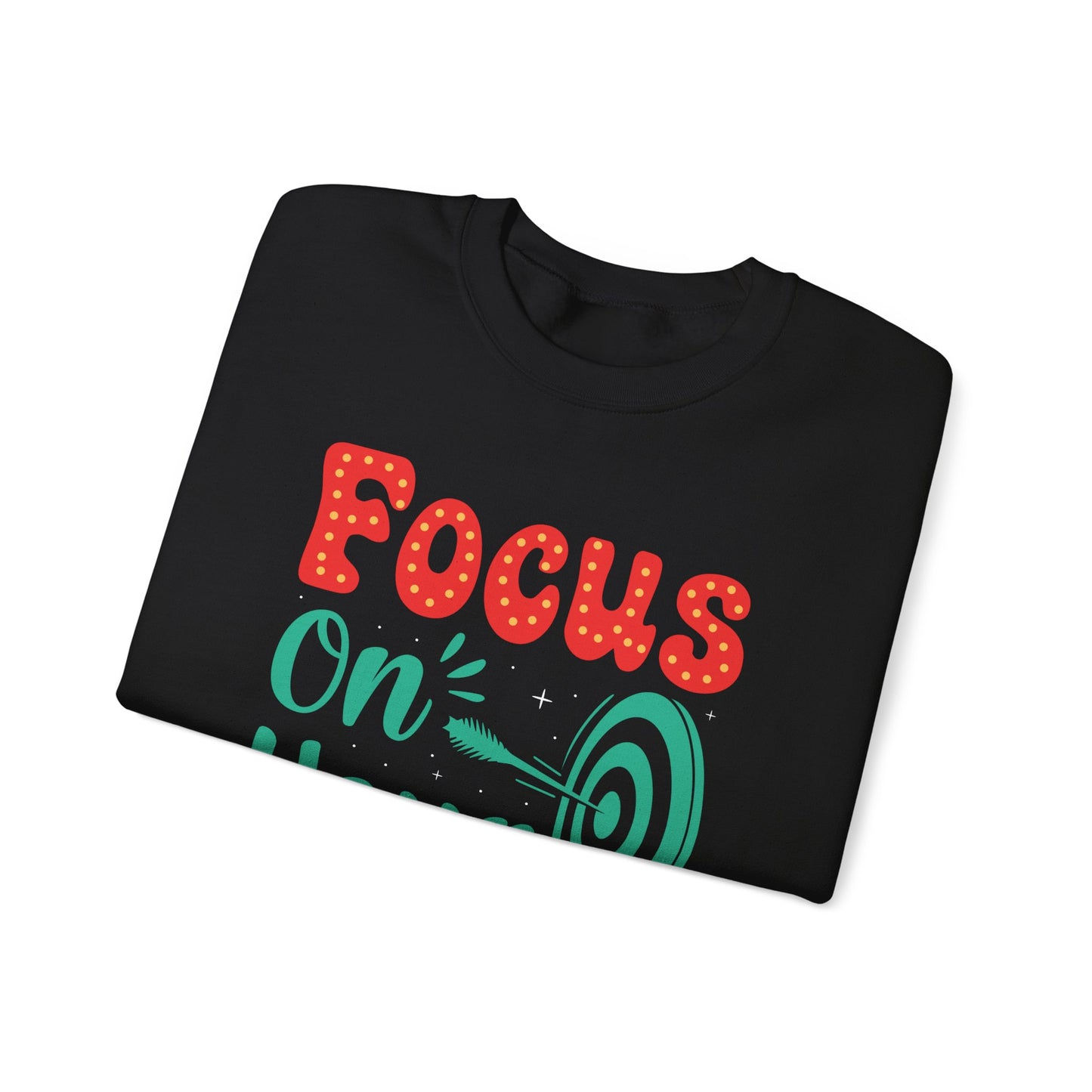 Focus On Your Goals Unisex Heavy Blend™ Crewneck Sweatshirt