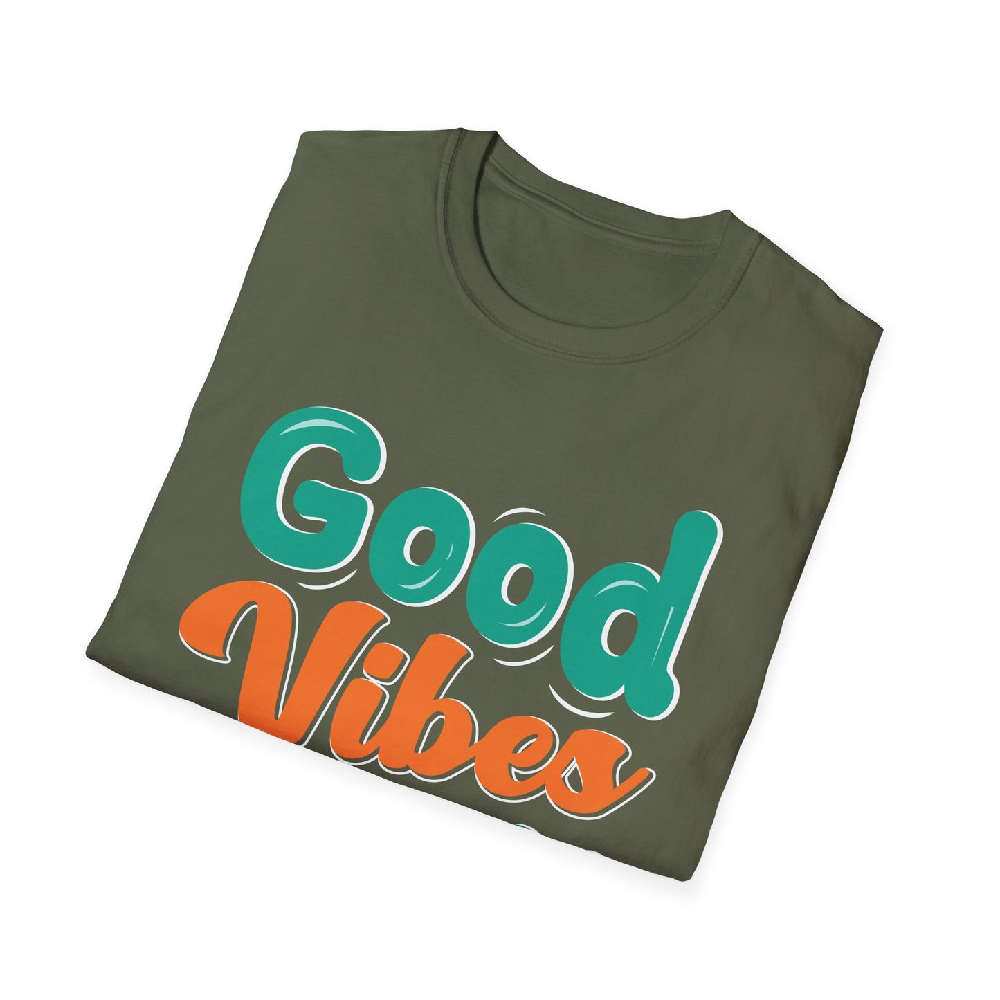 Good Vides Only  Unisex Softstyle T-Shirt