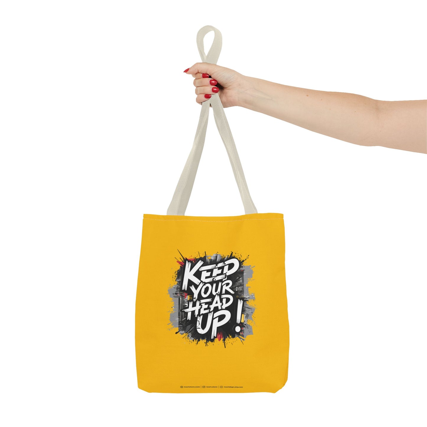 Keep Your Head Up! Tote Bag (AOP)