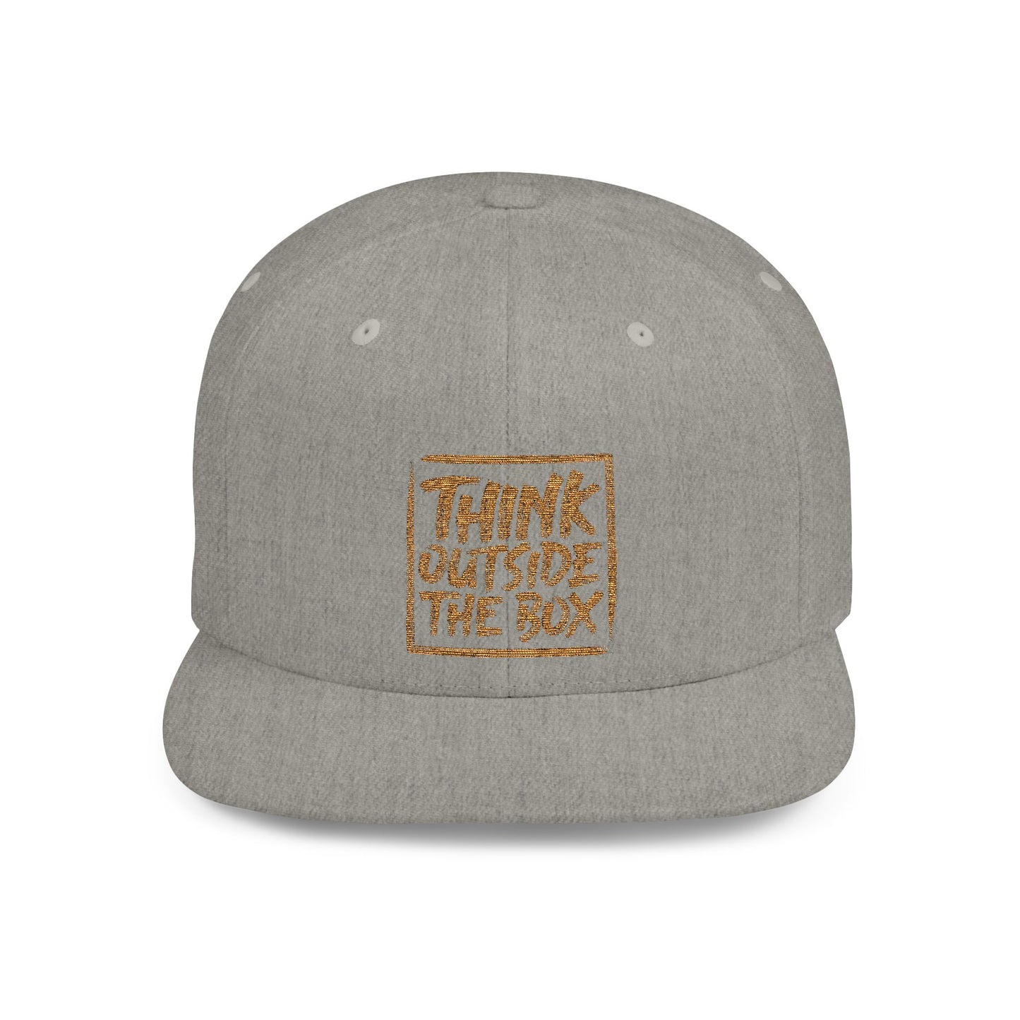 Think Outsidethe Box Flat Bill Snapback