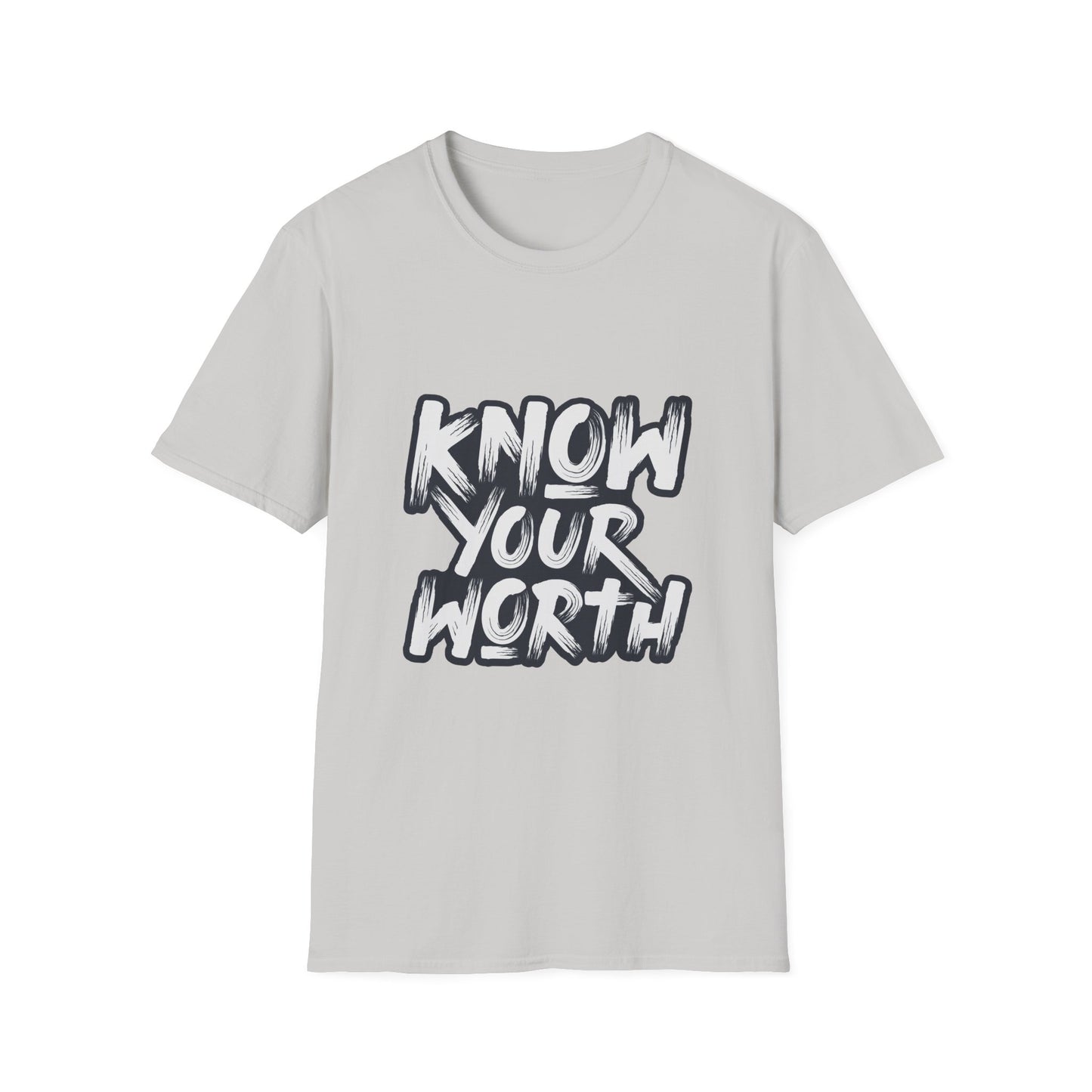Know Your Worth Unisex Softstyle T-Shirt
