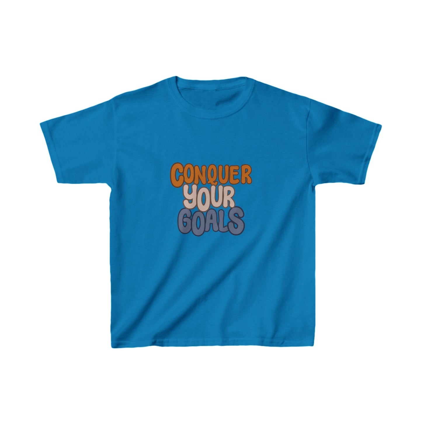 Conquer Your Goals Kids Heavy Cotton™ Tee