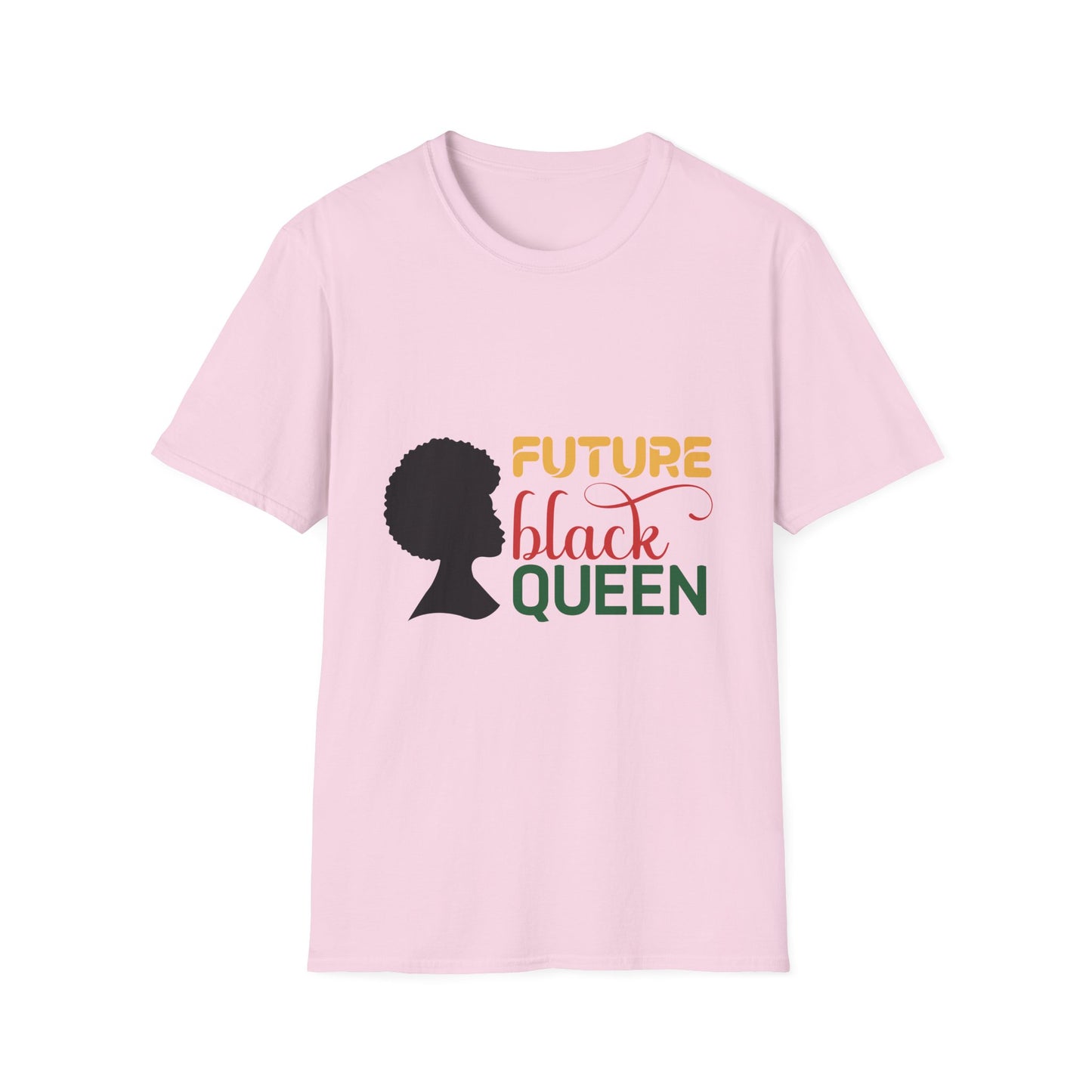 Future Black Queen Unisex Softstyle T-Shirt