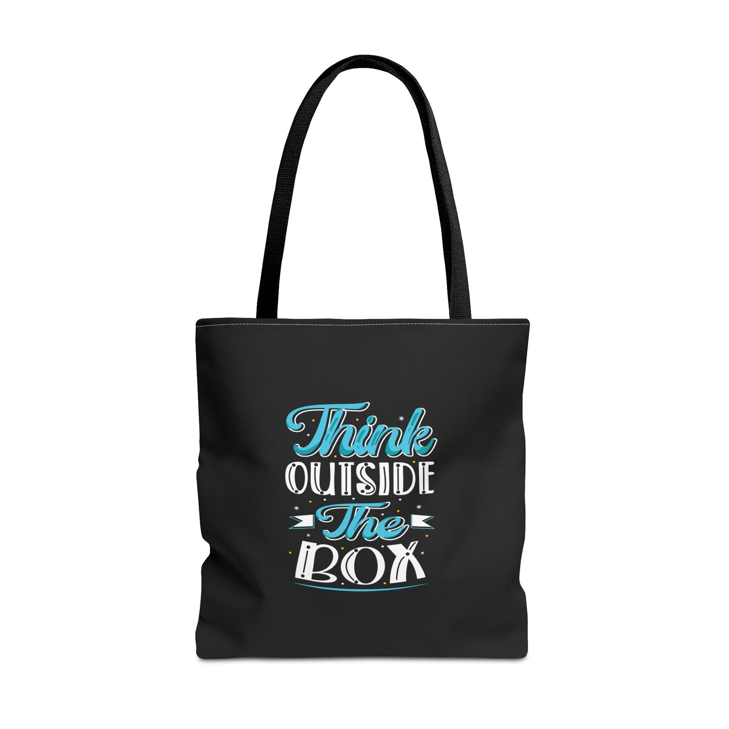 Think Outside The Box Tote Bag (AOP)
