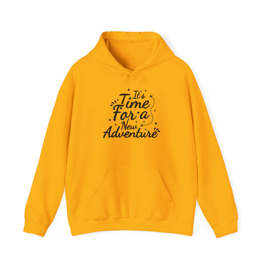 It's Time For A New Adventure Unisex Heavy Blend™ Hooded Sweatshirt