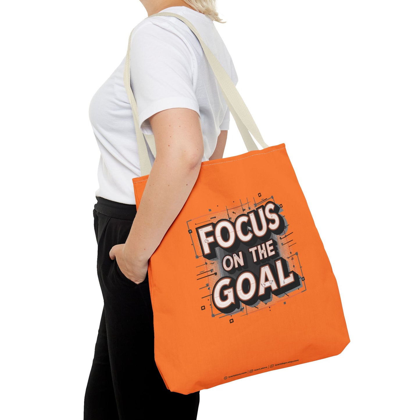Focus On The Goal Tote Bag (AOP)